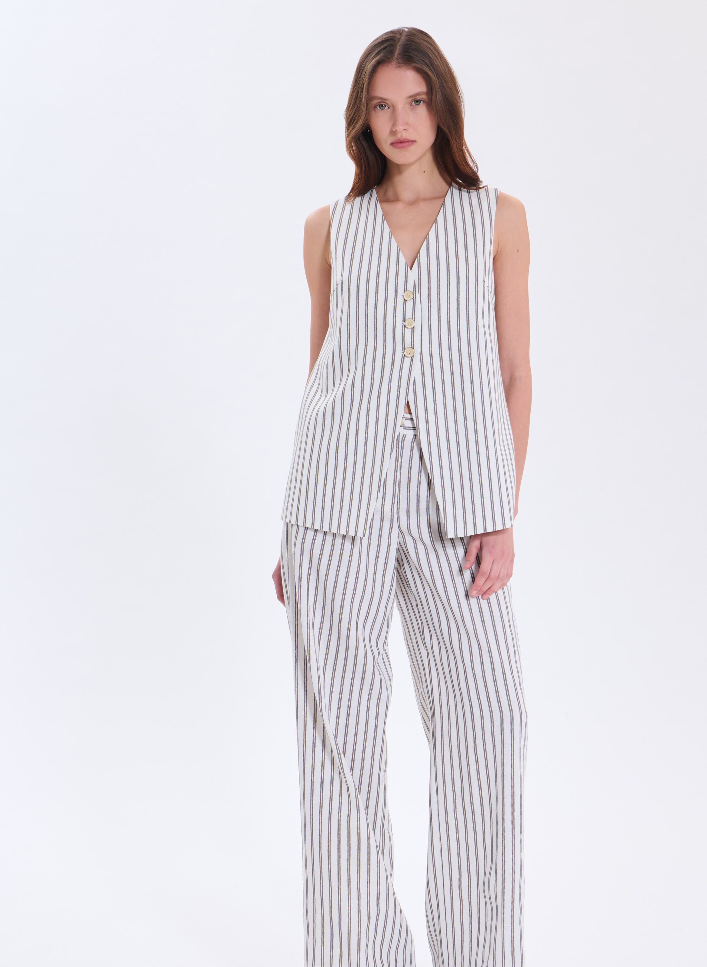 Gilet  giovina ZAPA Blanc