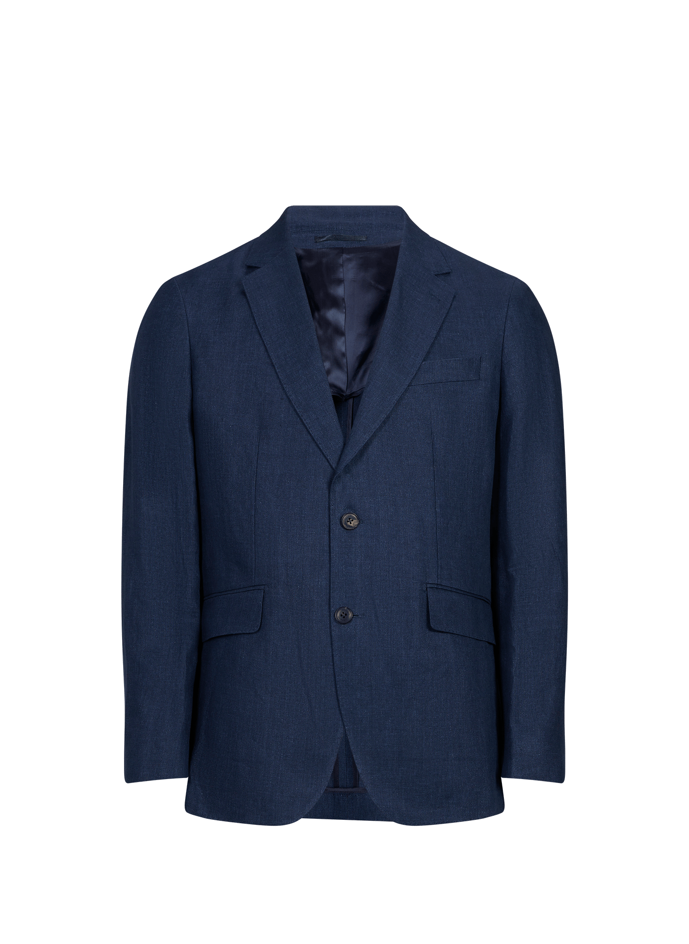 Veste cintrée en lin  Navy