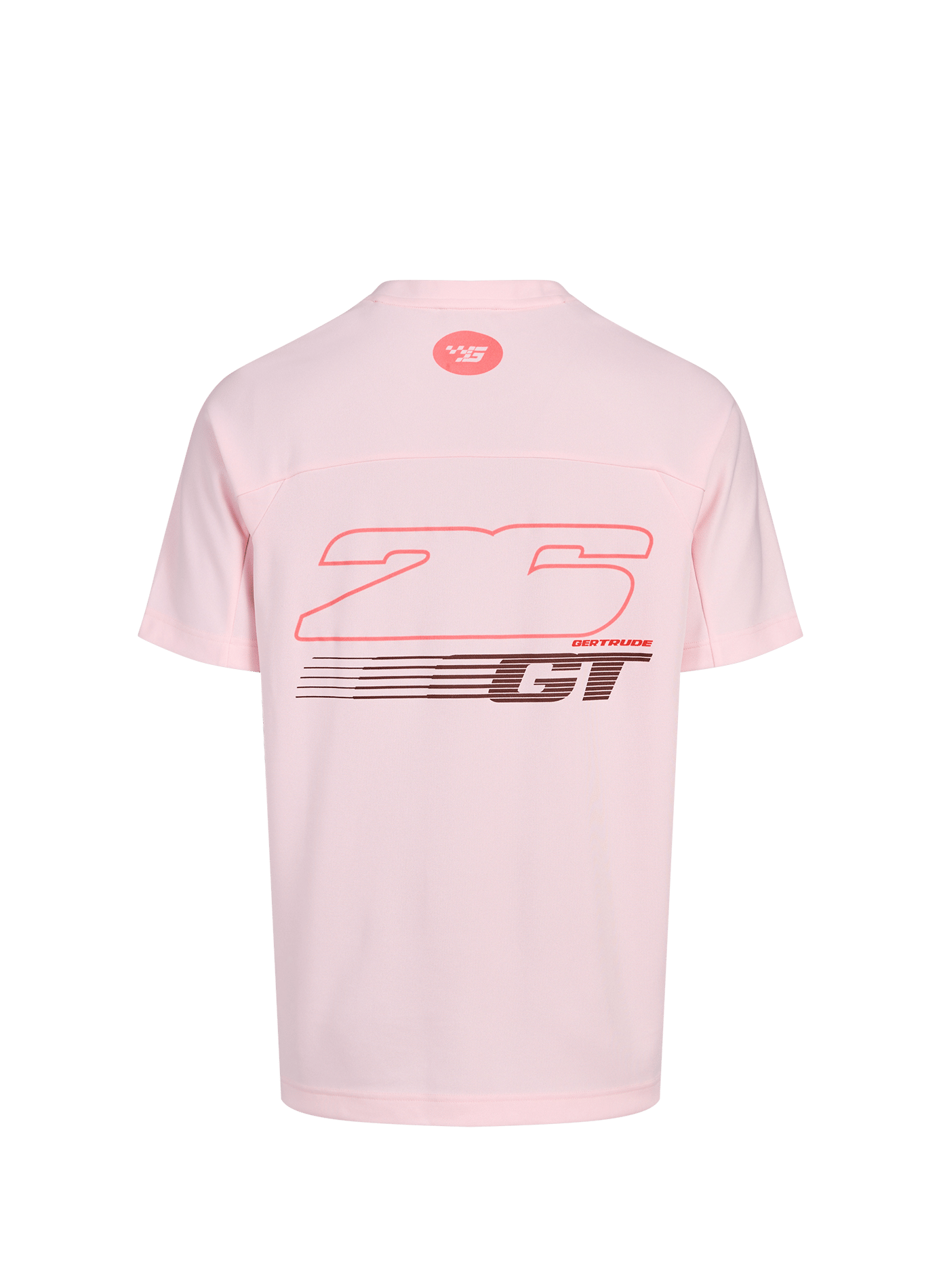 T-shirt ample sérigraphié GERTRUDE ET GASTON Rose