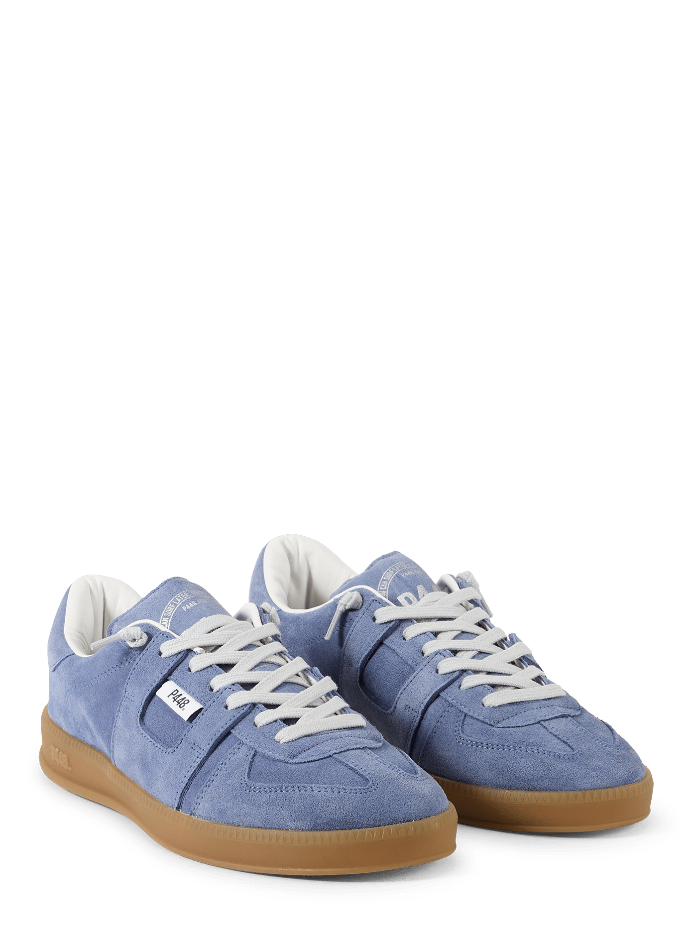 Scarpe da ginnastica Monza in camoscio P448 Blu