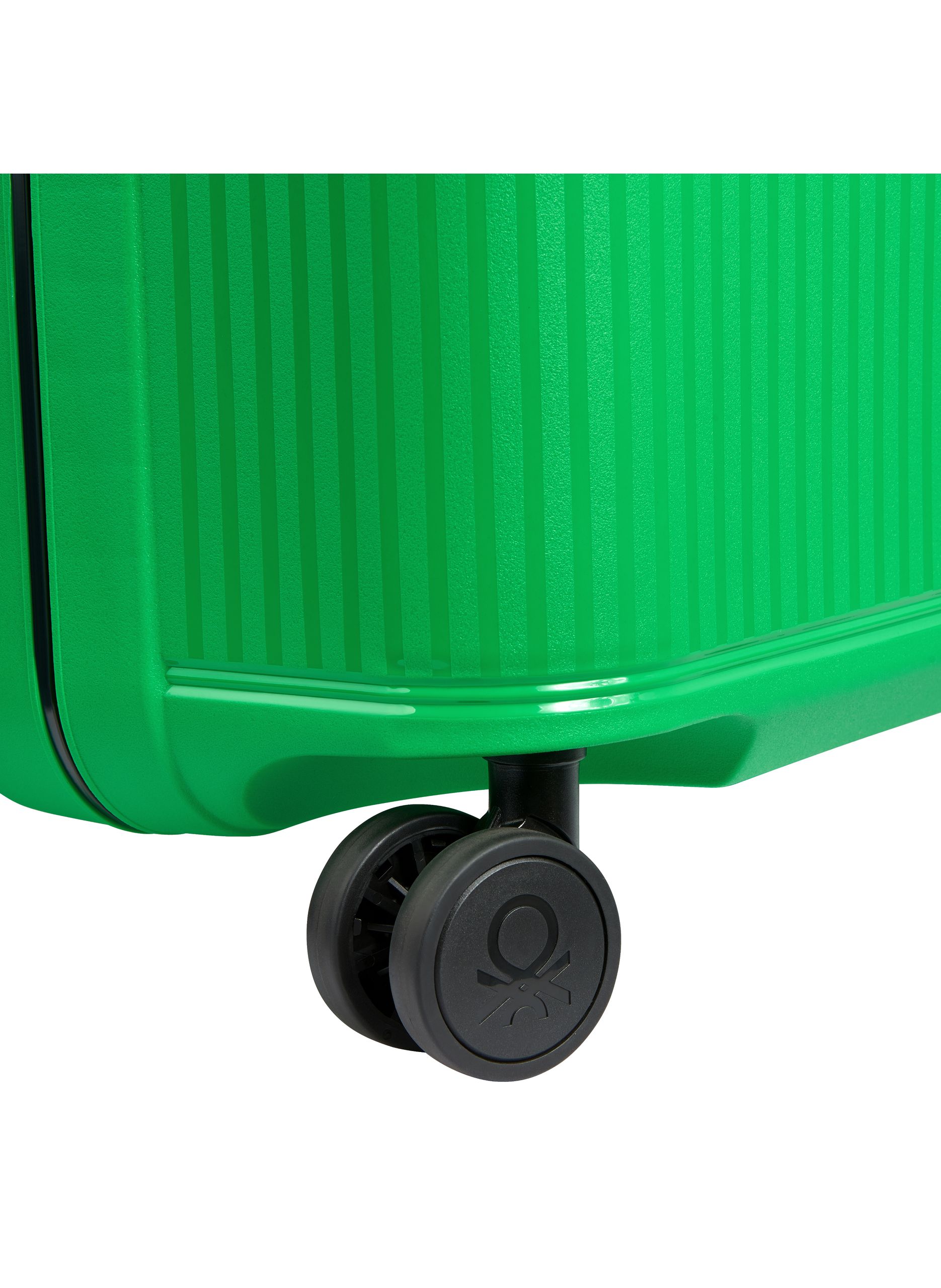 Valise soute rigide taille l - color block hardside DELSEY PARIS Vert