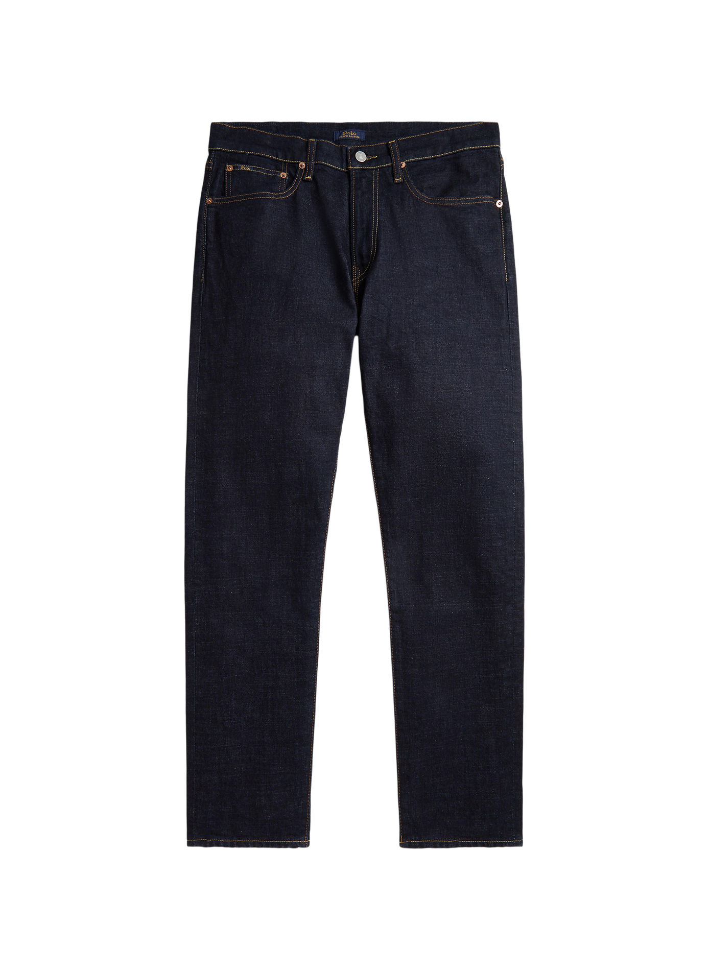 Straight-leg cotton-blend jeans POLO RALPH LAUREN Blue