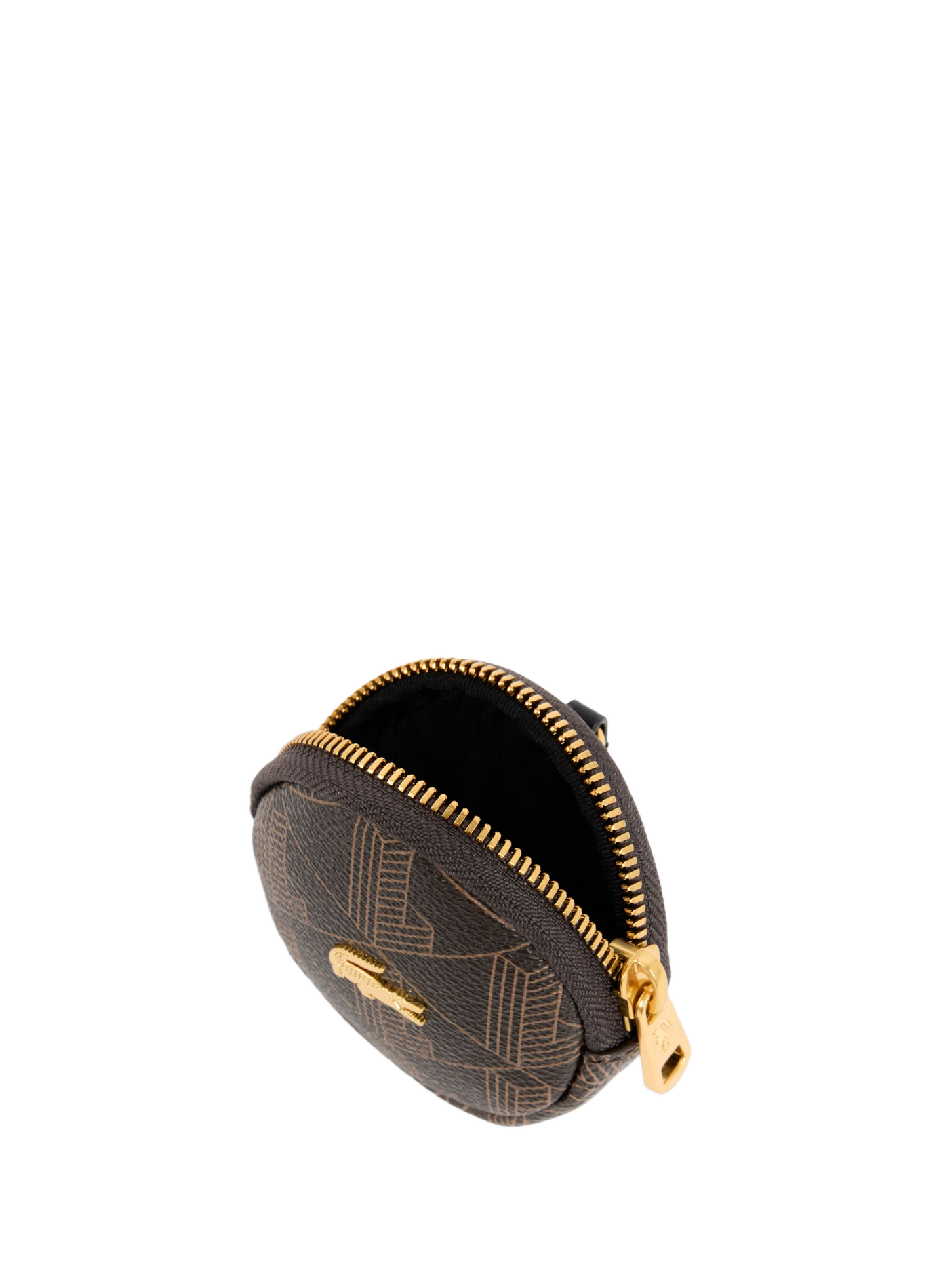 Porte-monnaie The Blend rond LACOSTE Marron