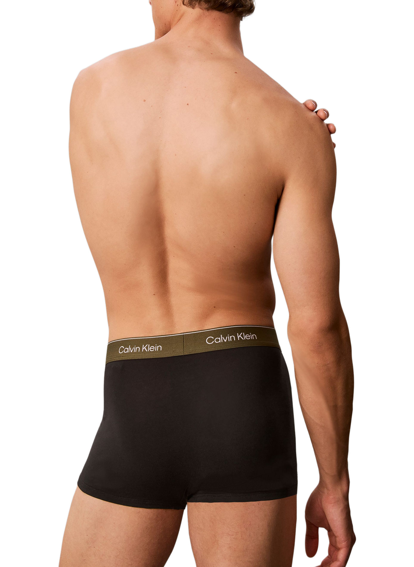 Pack mit 5 Boxershorts aus Baumwollmischung CALVIN KLEIN Schwarz
