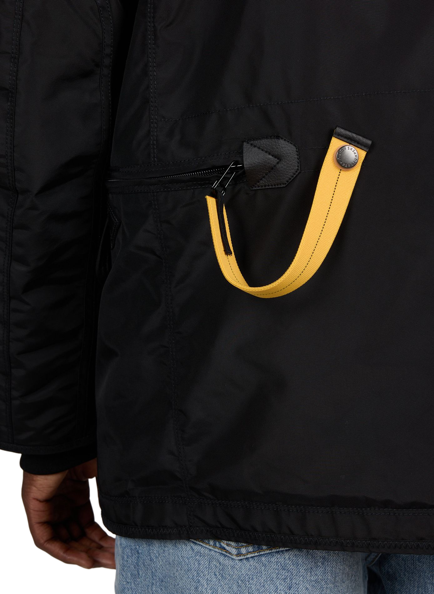 Parka Rechterhand met capuchon PARAJUMPERS Zwart