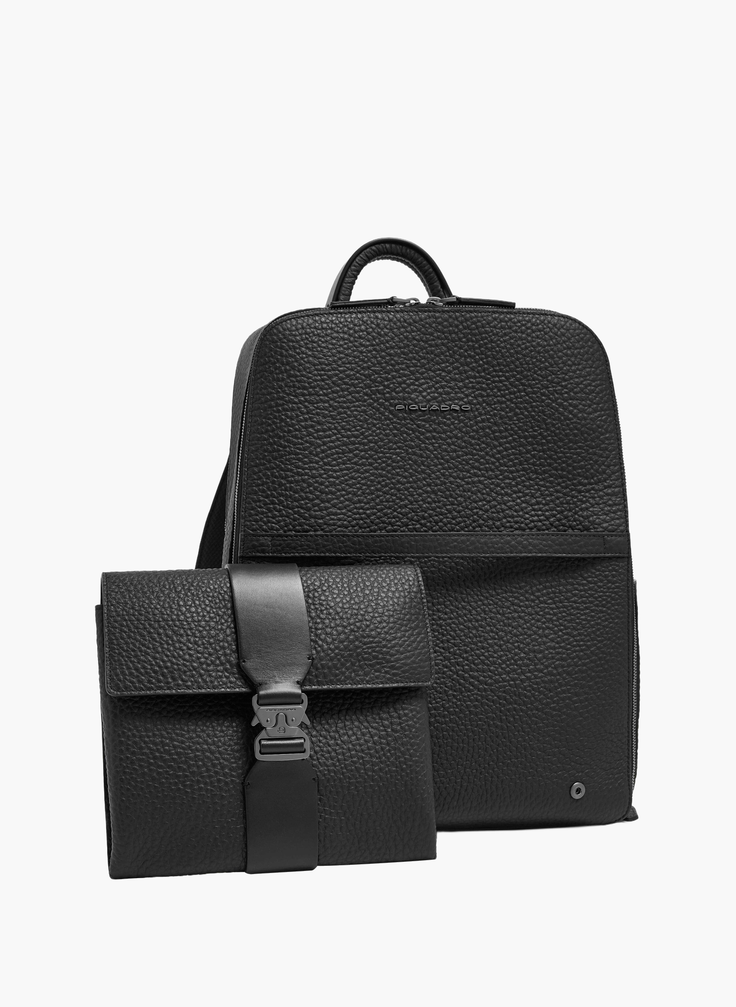 Rugzak voor 15,6" laptopreizen PIQUADRO Zwart