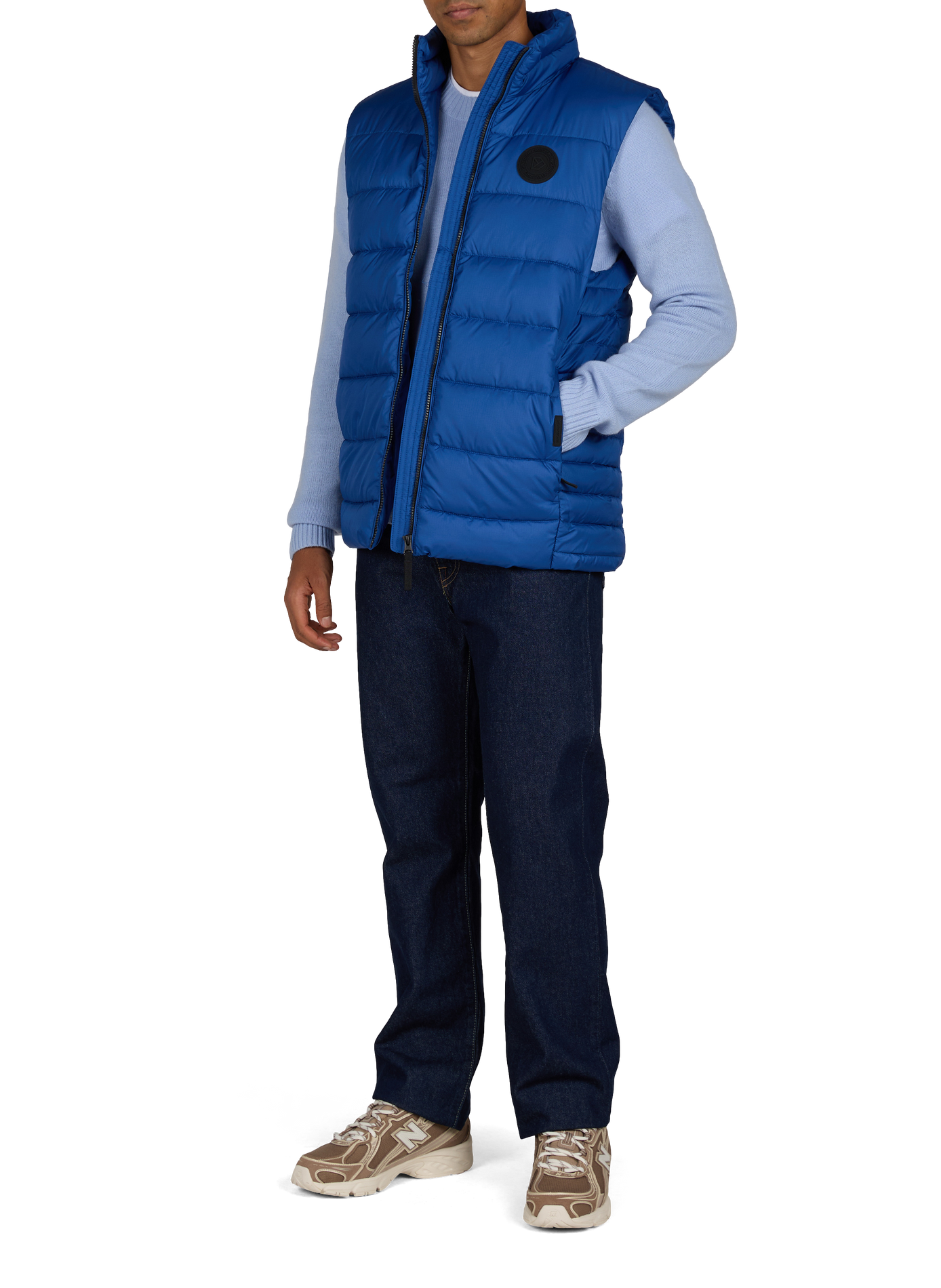 Mouwloos gewatteerd vest DIDRIKSONS Blauw
