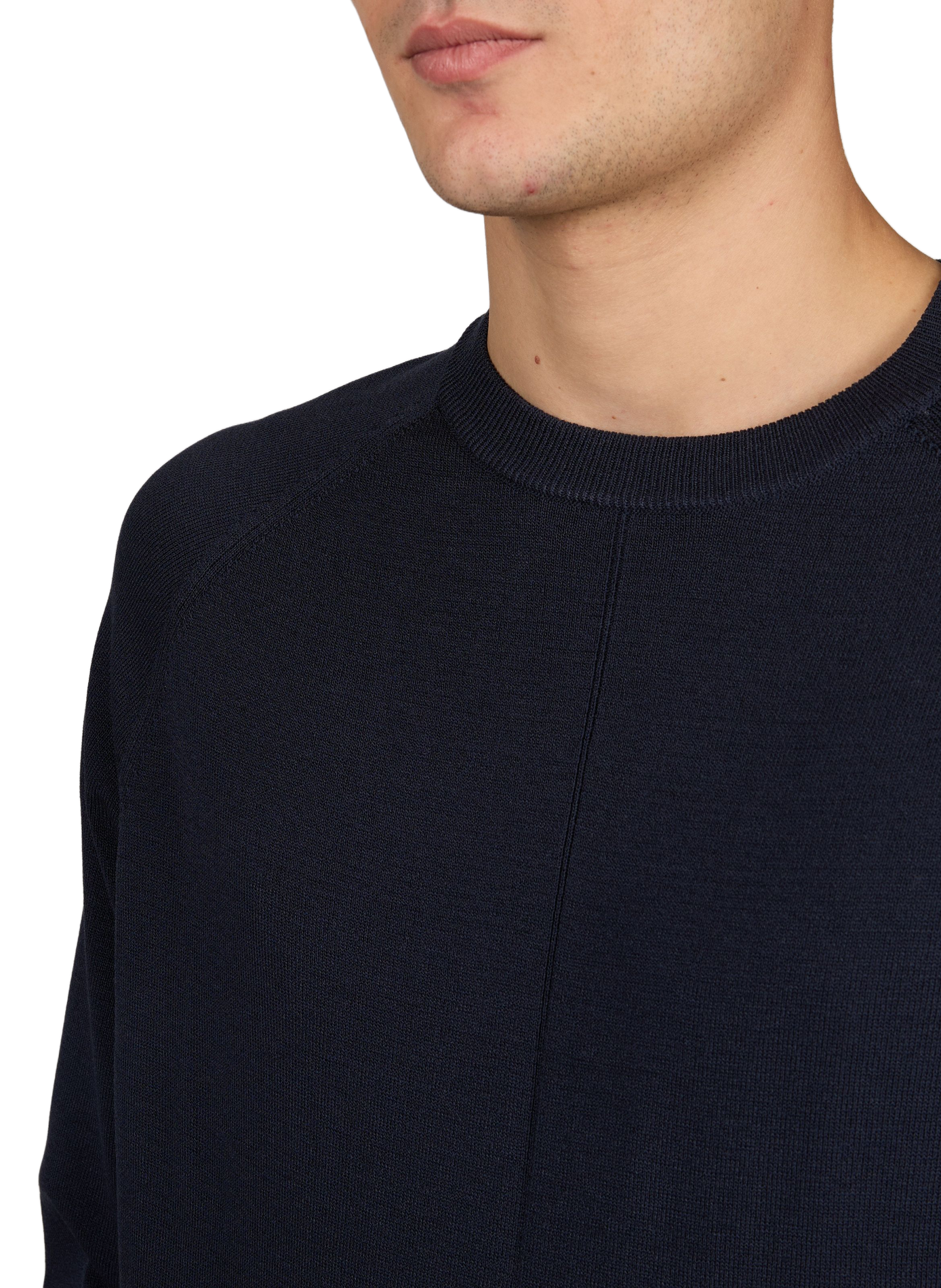 Gerade geschnittenes Sweatshirt mit Logo GERTRUDE Blau
