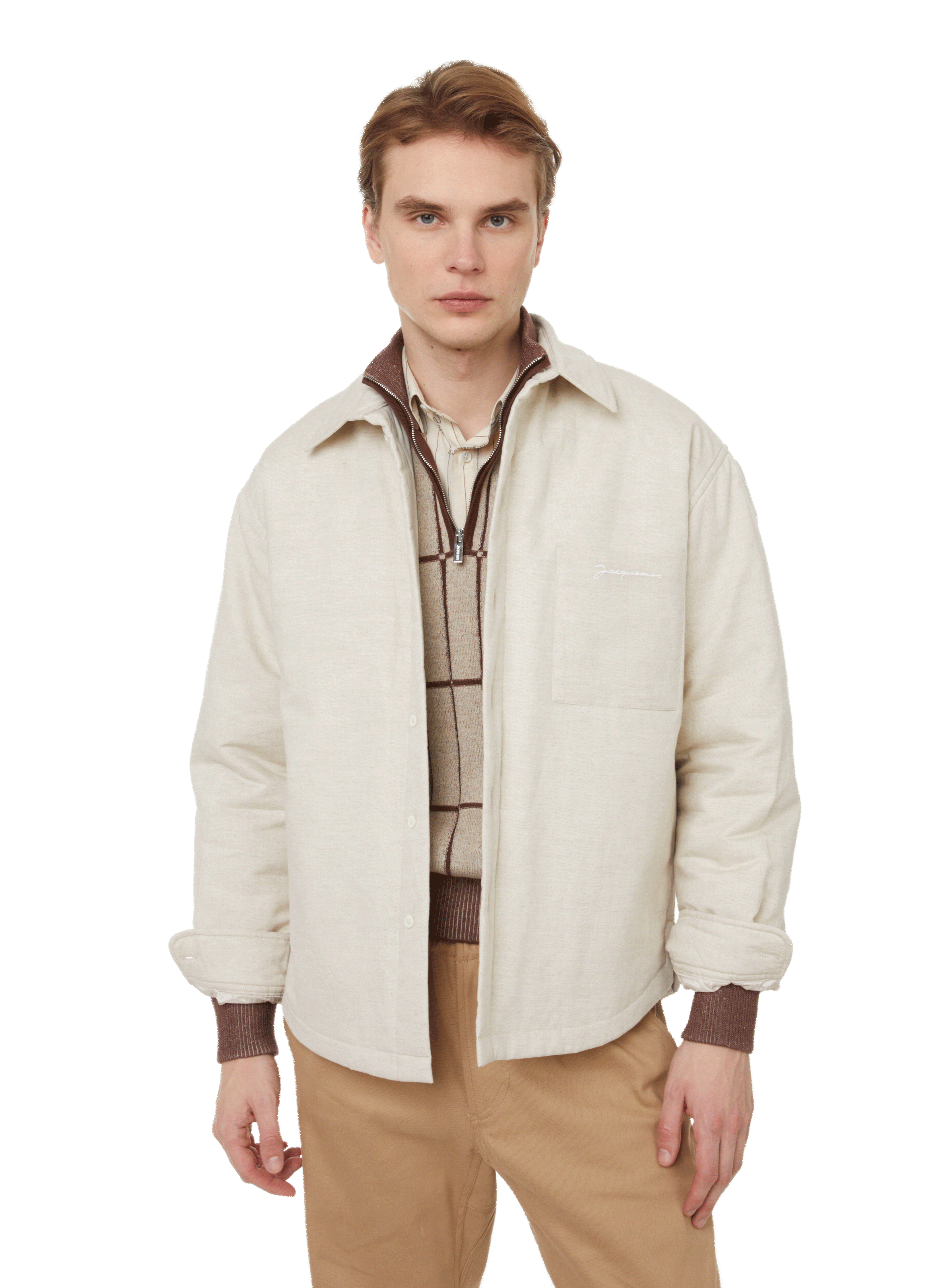 Boulanger padded shirt - jacquemus men | printemps