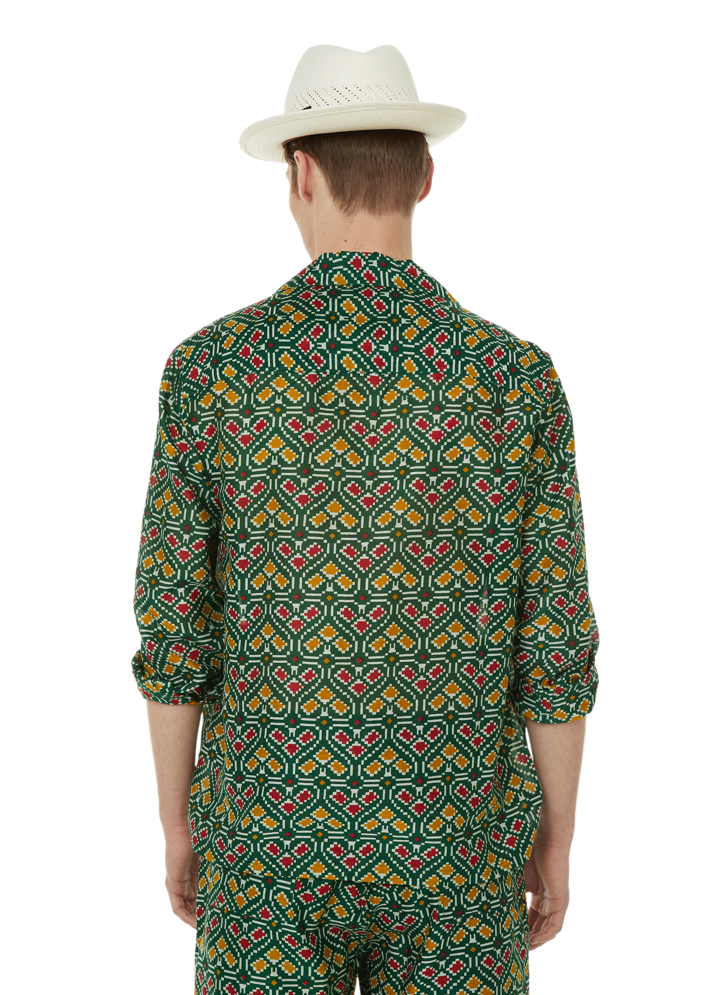 Straw Panama hat SAISON 1865 Multicolour