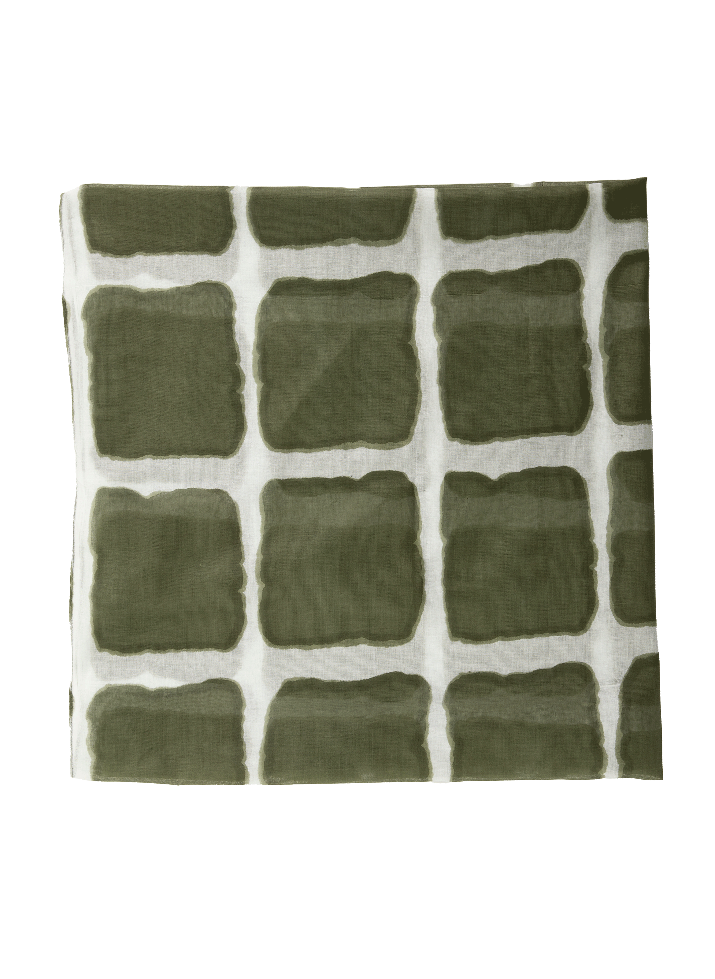 SAISON 1865 Cotton scarf Green