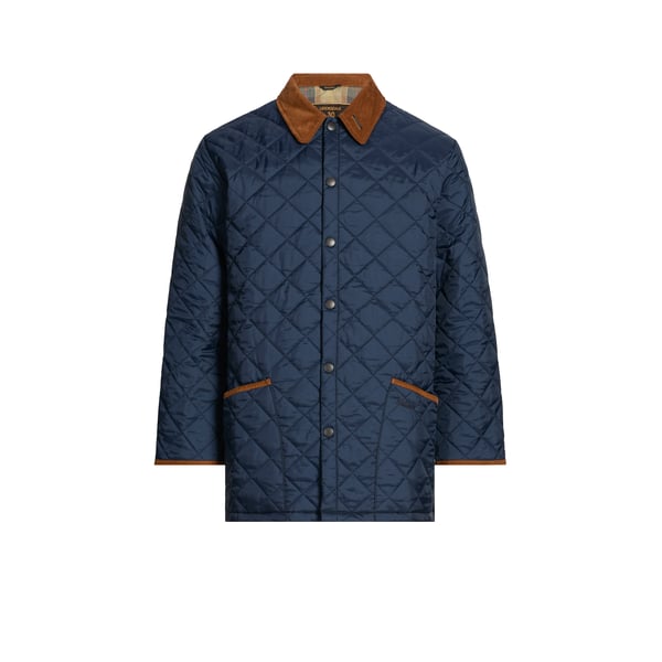 Barbour 30th Anniversary Liddesdale Quilted Jacket In Navy