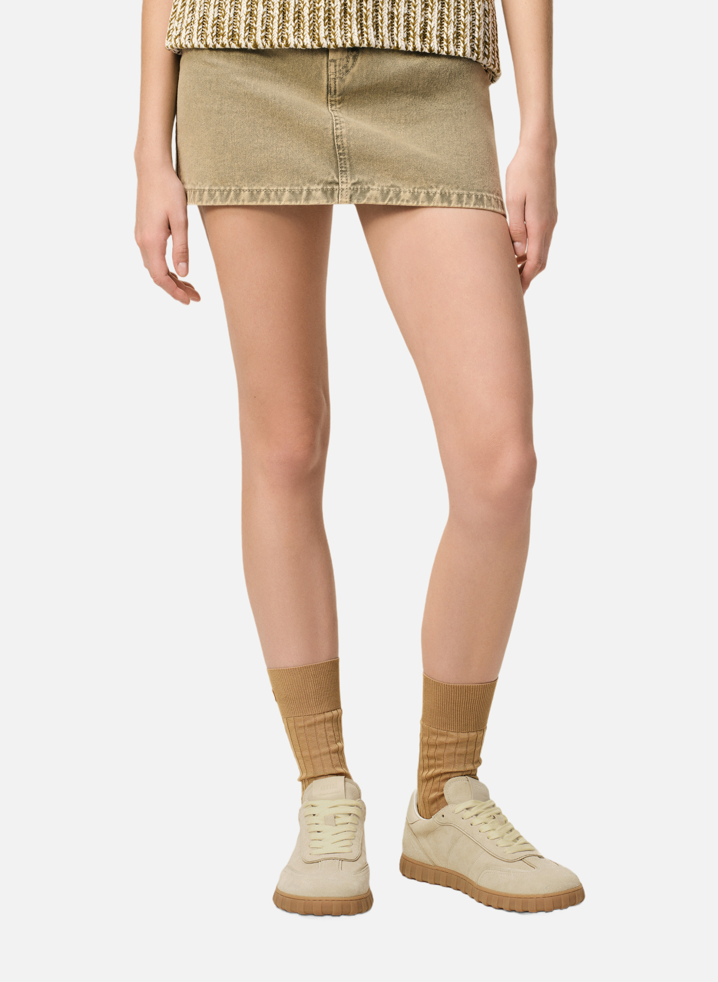 Baskets step basses unisexe AMI PARIS Jaune