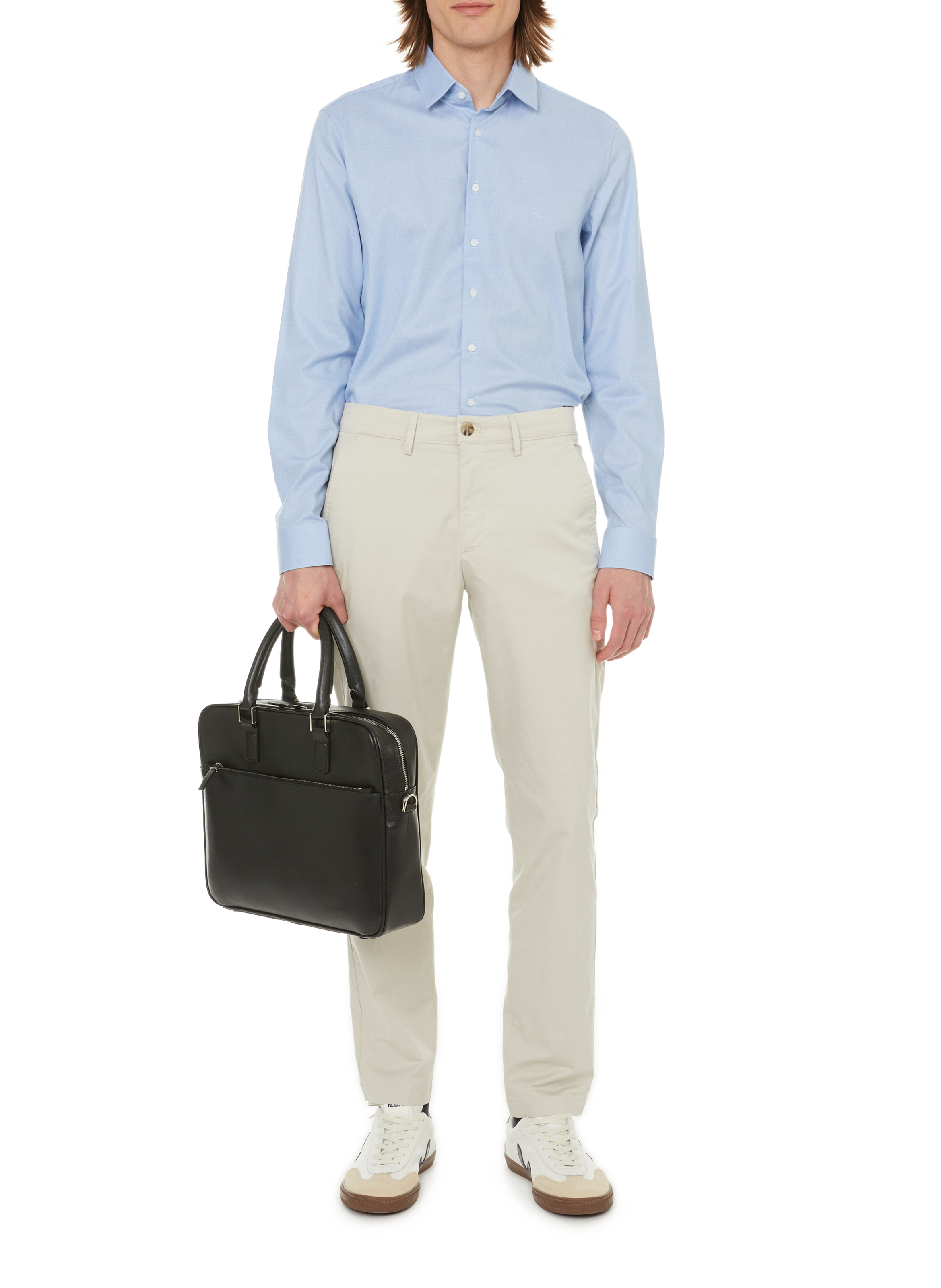 Pantalon chino uni DOCKERS Beige