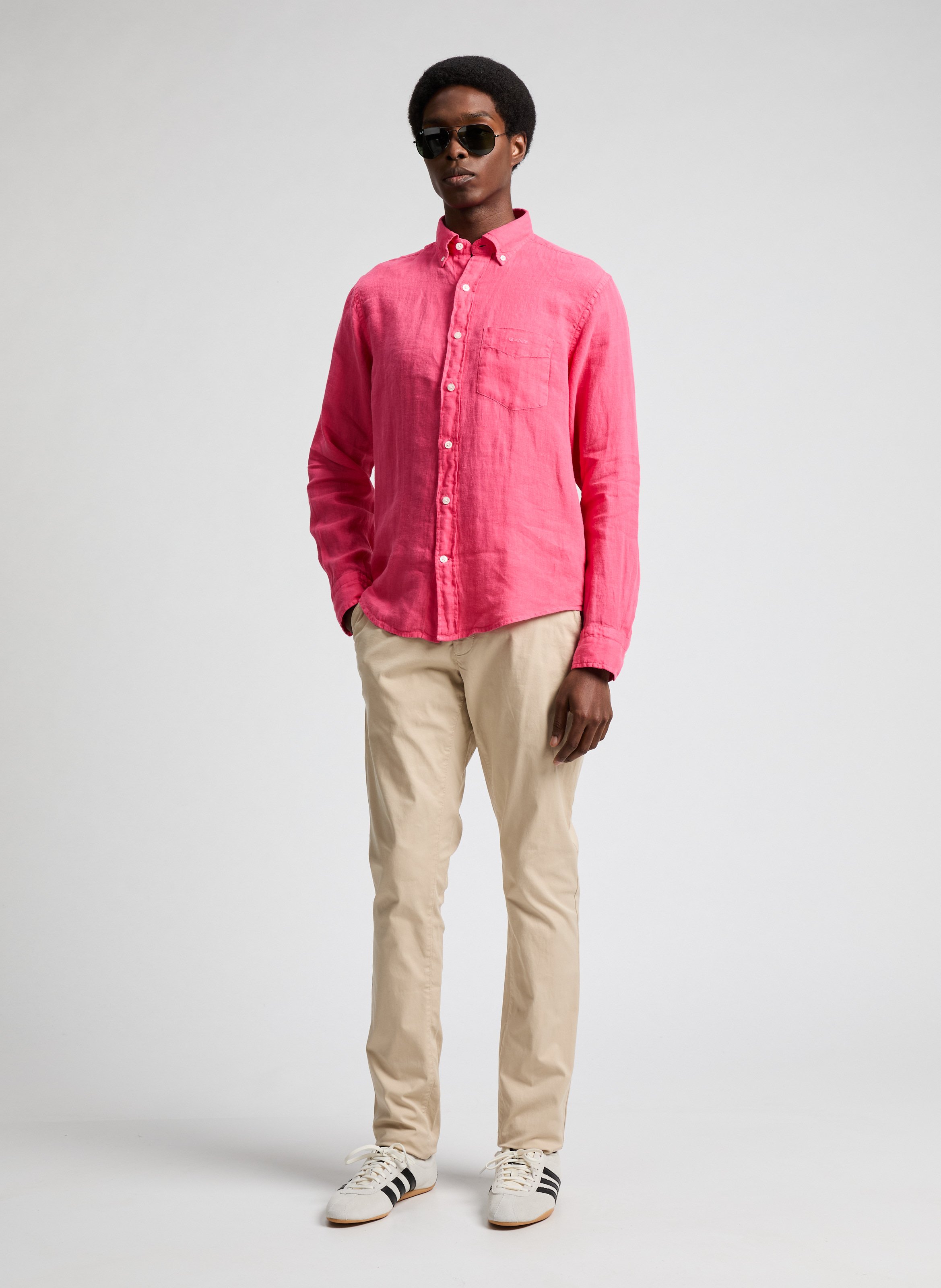 Pantalon chino slim GANT Beige