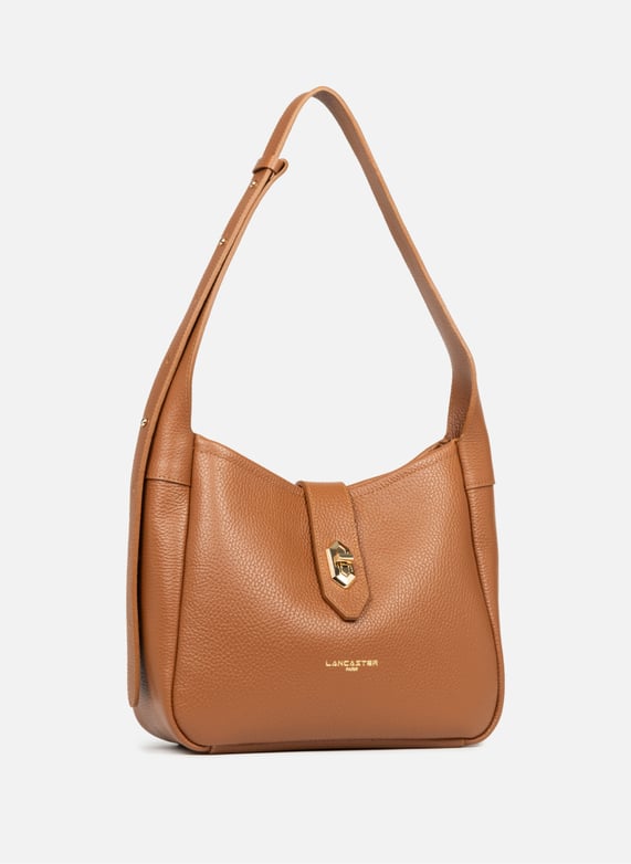 Small bucket bag - Top Double | Brown by LANCASTER Small bucket bag - Top Double Brown
