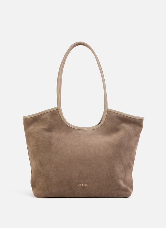 Milan tote bag Beige by NAT & NIN NAT & NIN Milan tote bag Beige