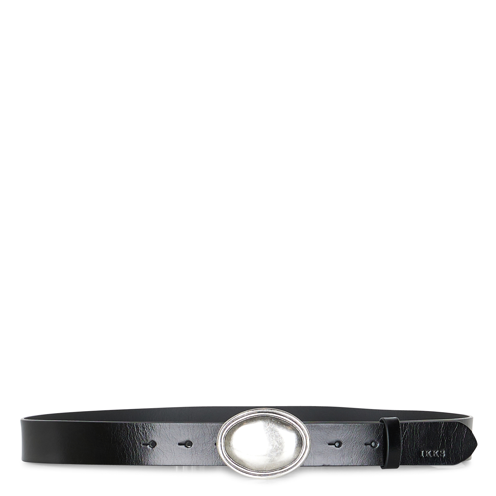 Ceinture en cuir IKKS Noir