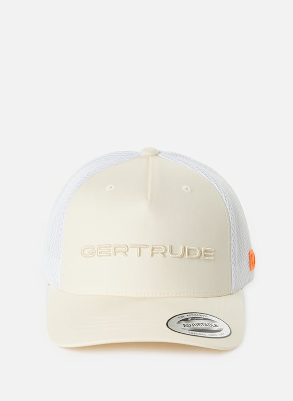Casquette Benja en maille filet Blanc by GERTRUDE ET GASTON GERTRUDE ET GASTON Casquette Benja en maille filet Blanc