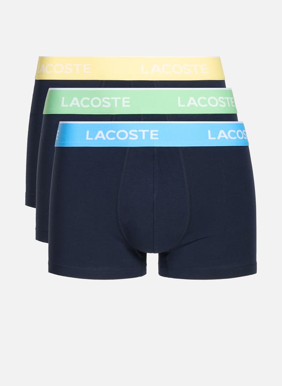 Pack of three cotton boxers LACOSTE  Pack of three cotton boxers LACOSTE