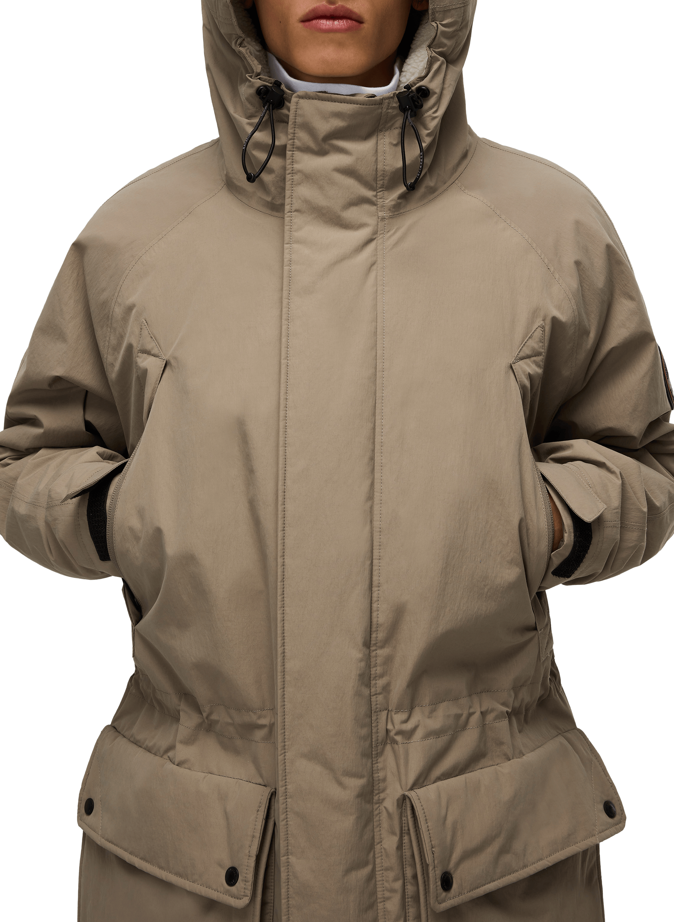 Mid-length jacket NAPAPIJRI Beige
