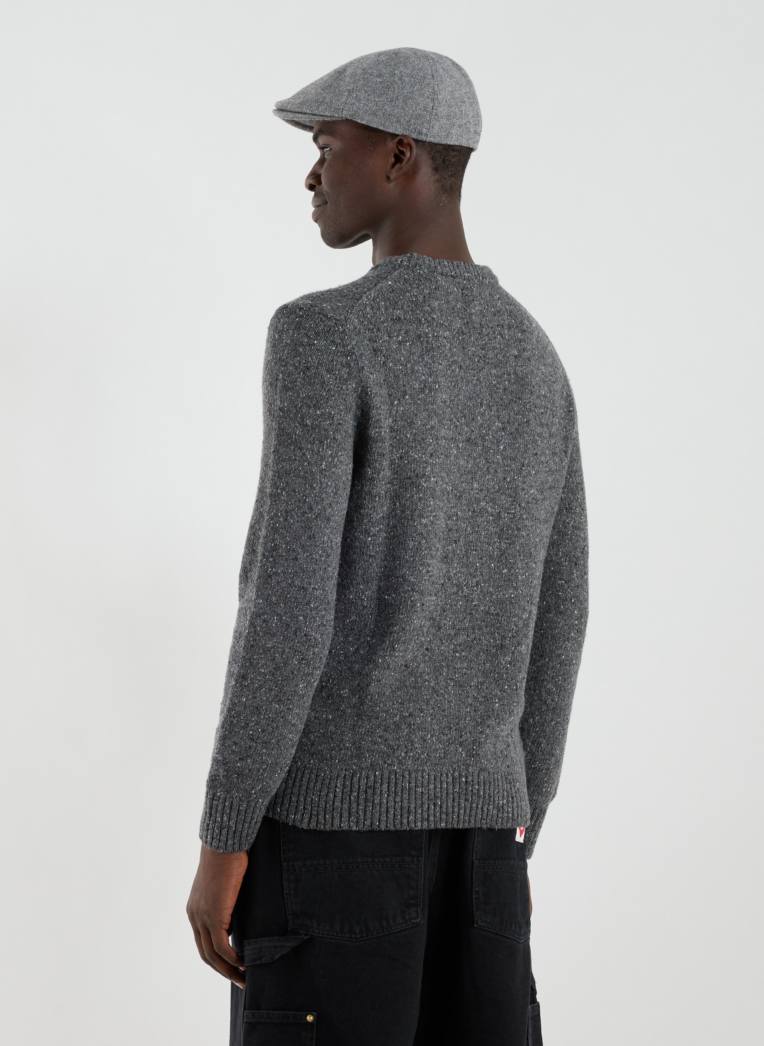 Mixed wool sweatshirt GANT Grey