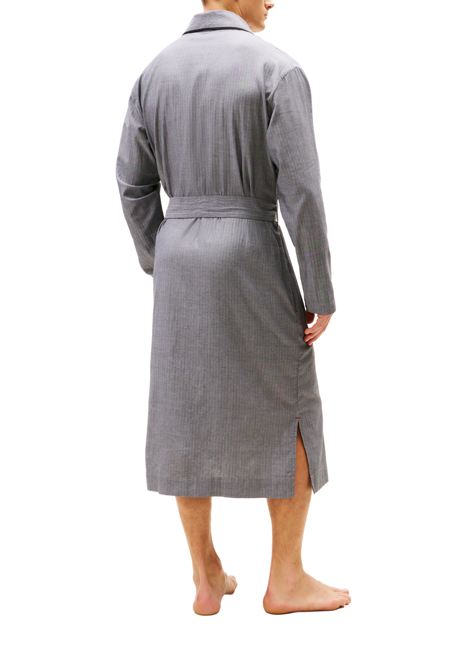 Peignoir en coton TOMMY HILFIGER Gris