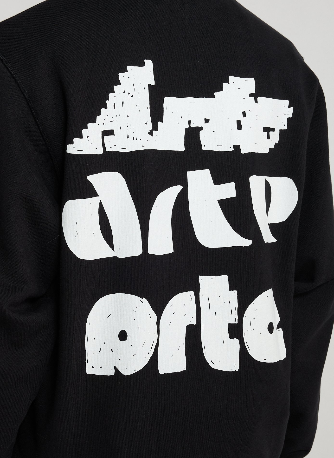 Sweat à capuche en coton ARTE ANTWERP Noir