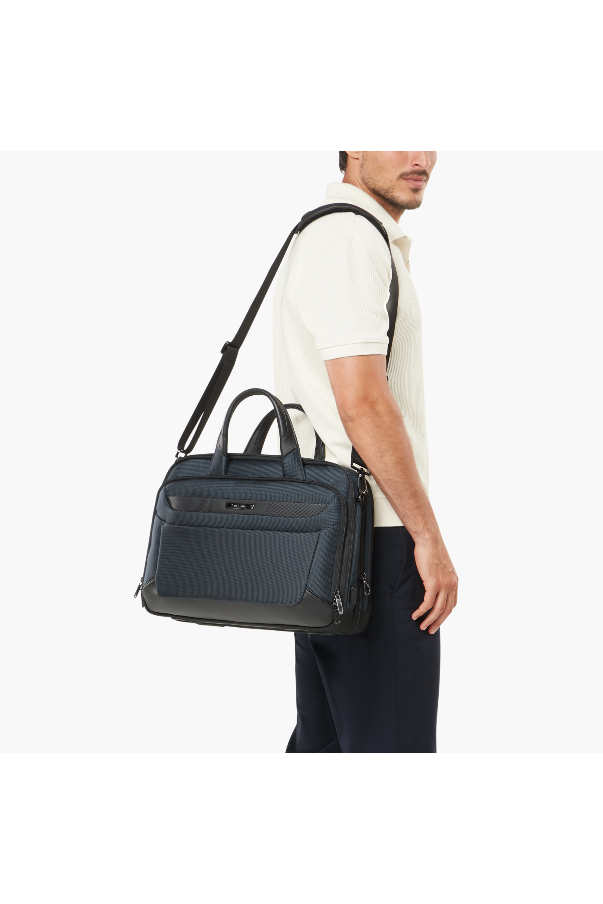 Pro-dlx 6 sacoche ordinateur taille s SAMSONITE Bleu