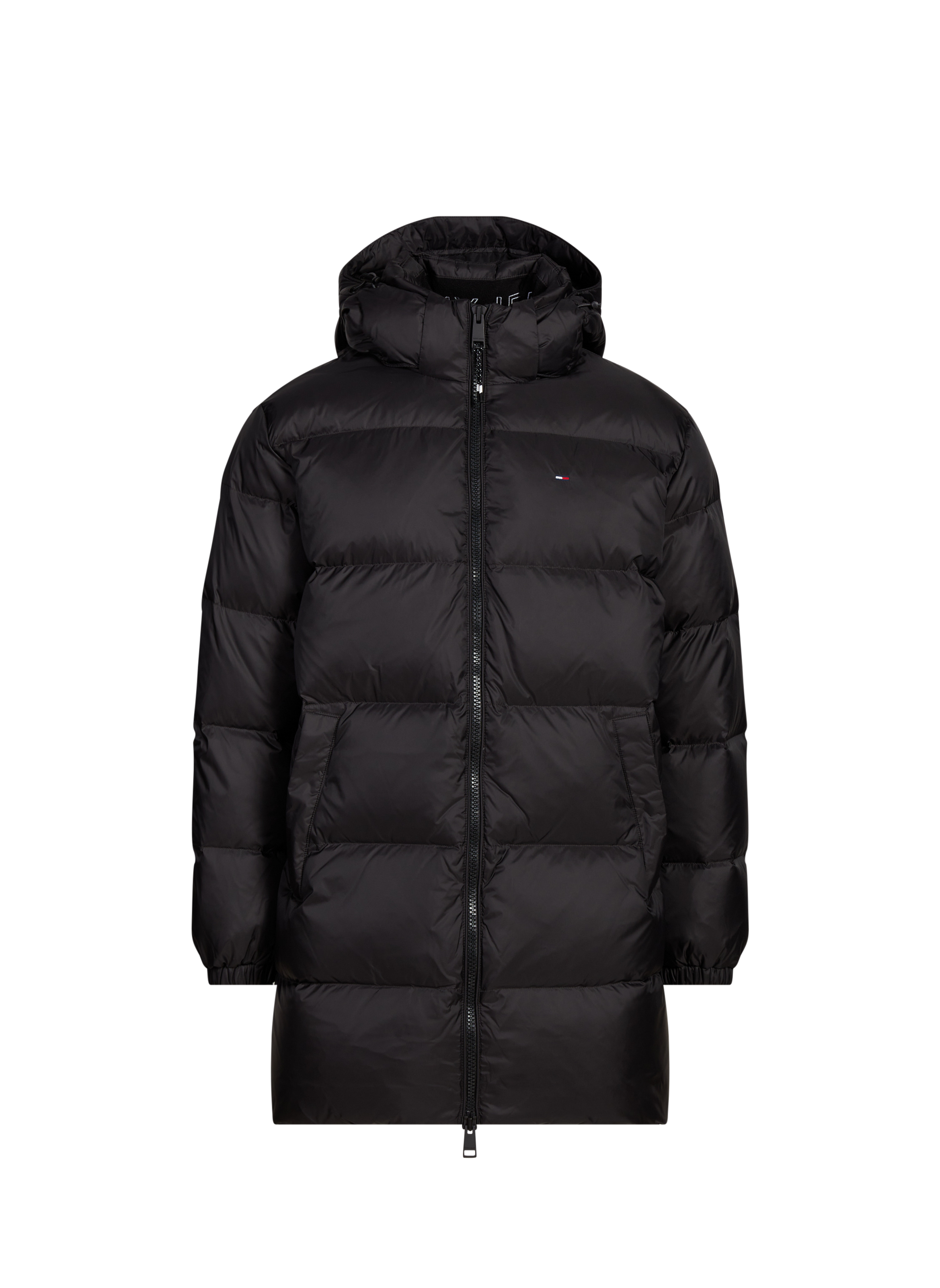 TOMMY HILFIGER Doudoune matelassée à capuche amovible Noir
