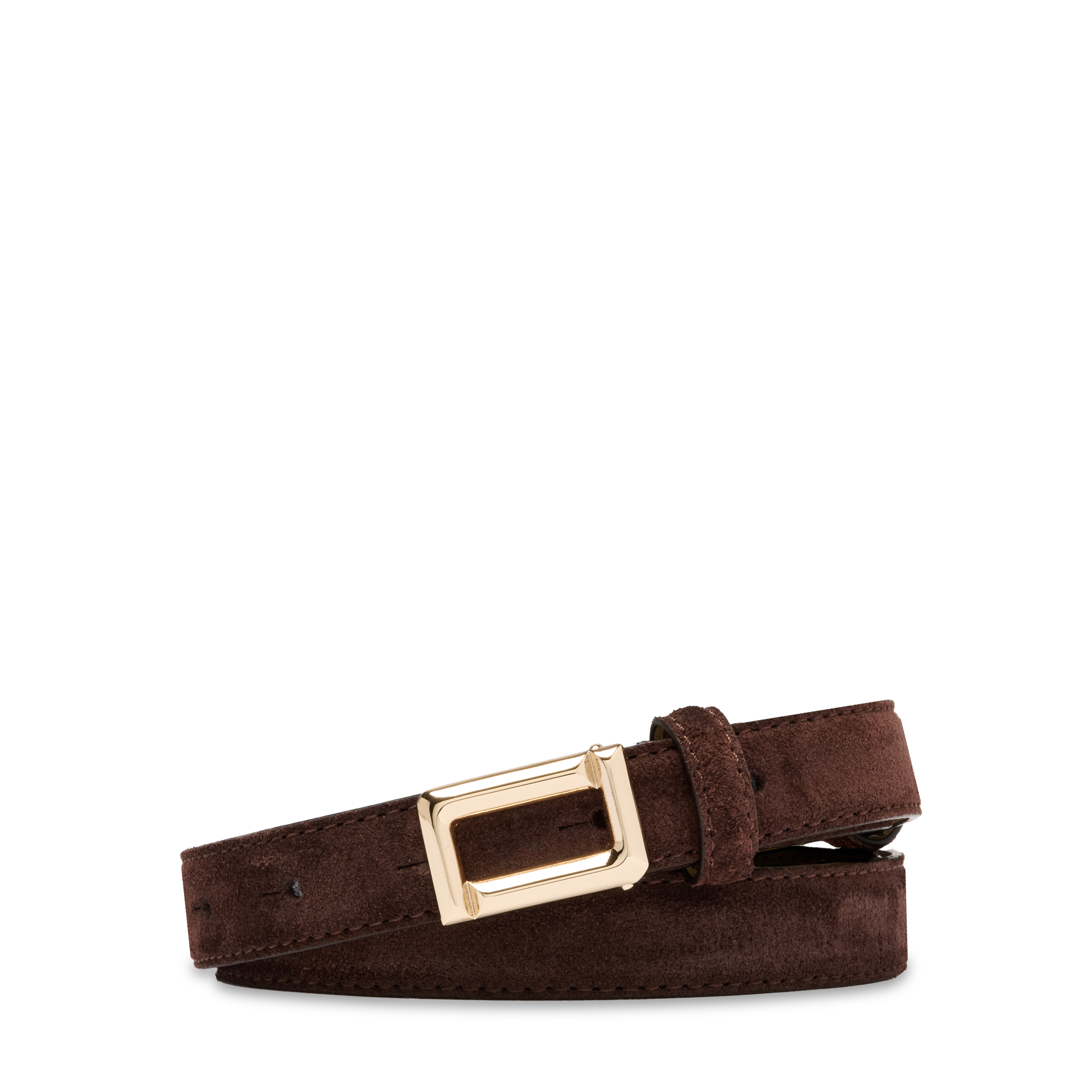 Ceinture 20mm angèle de lancel en cuir LANCEL Marron