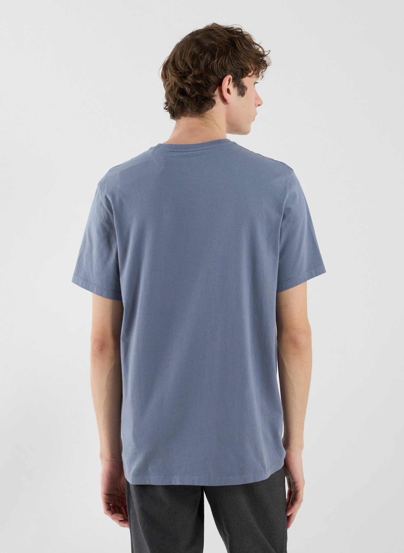 Cotton Logo T-shirt DOCKERS Blue