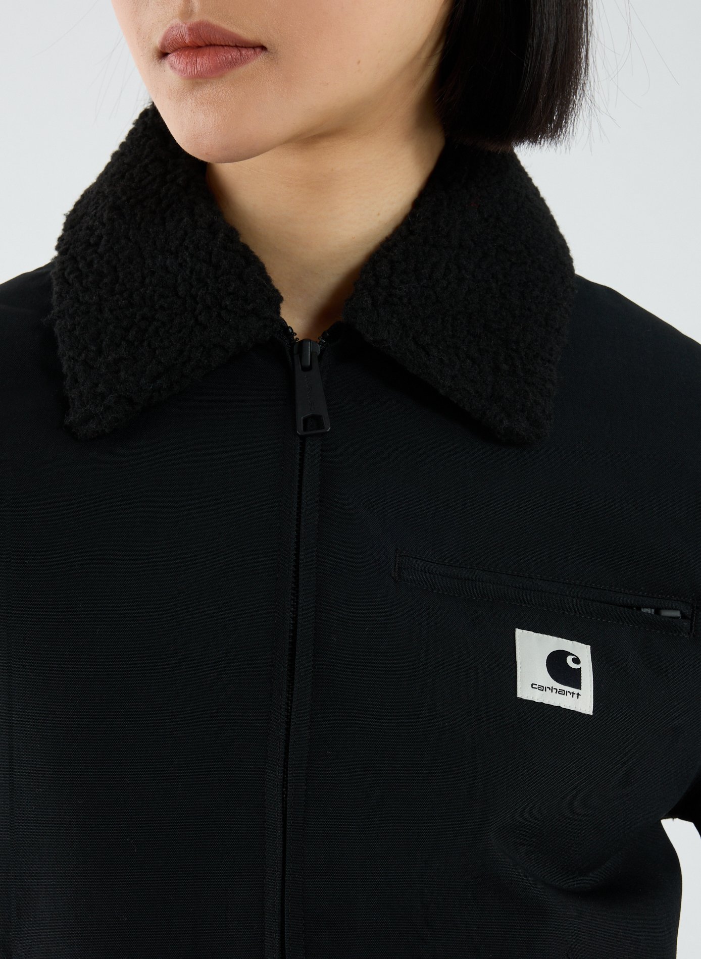 Veste d'exterieur à logo CARHARTT WIP Noir