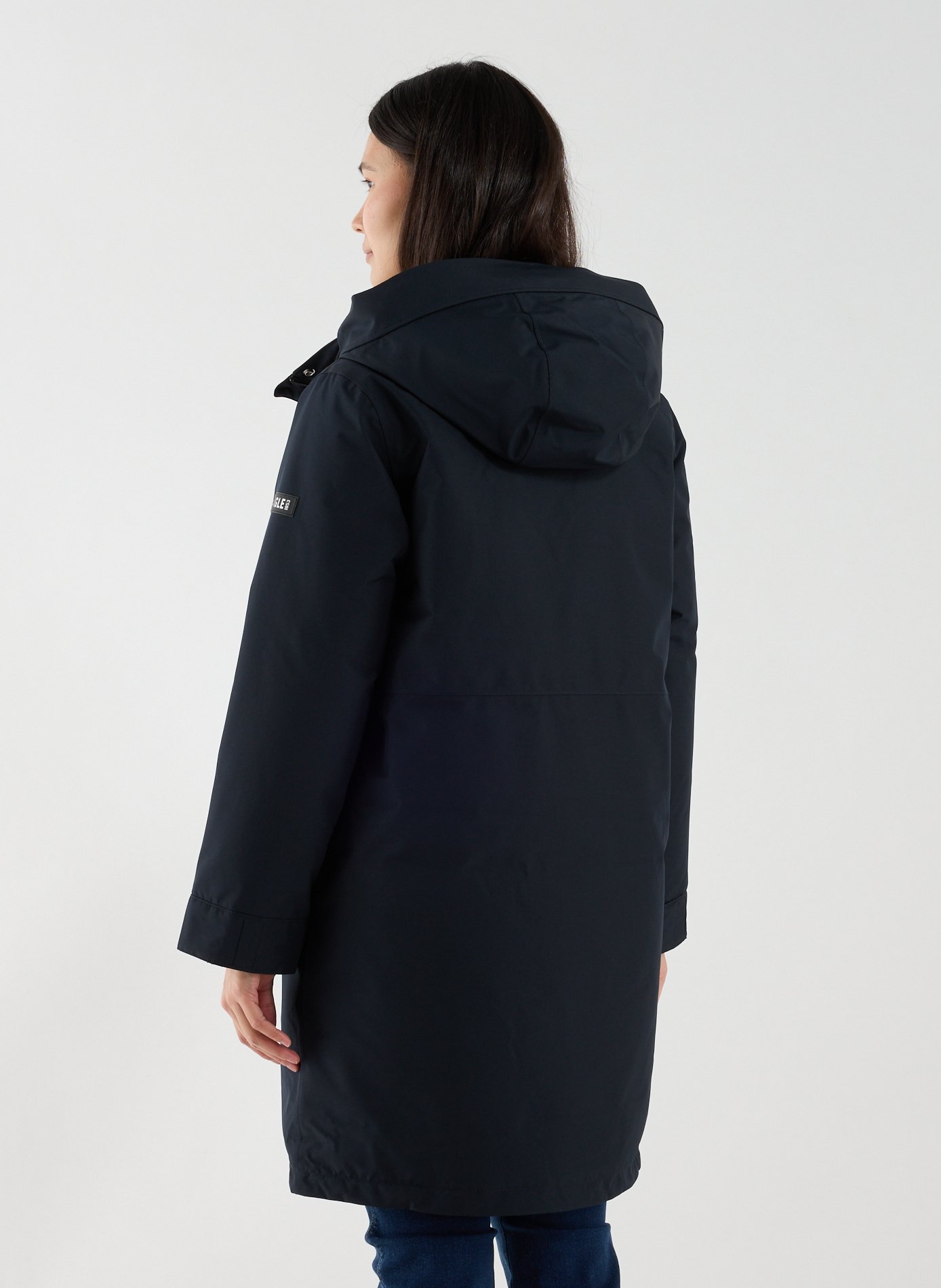 Parka à capuche AIGLE Noir