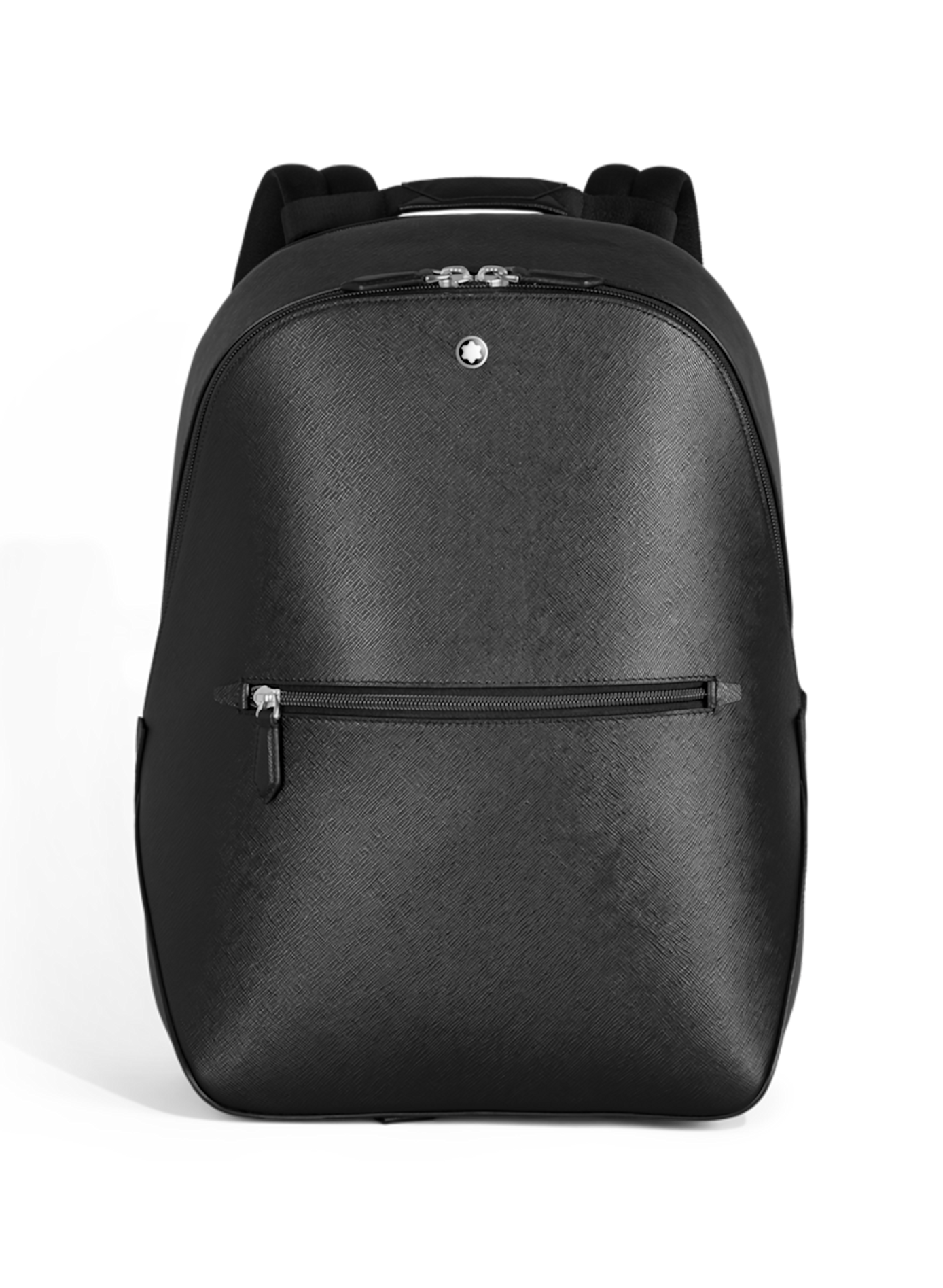 Leather backpack MONTBLANC Black