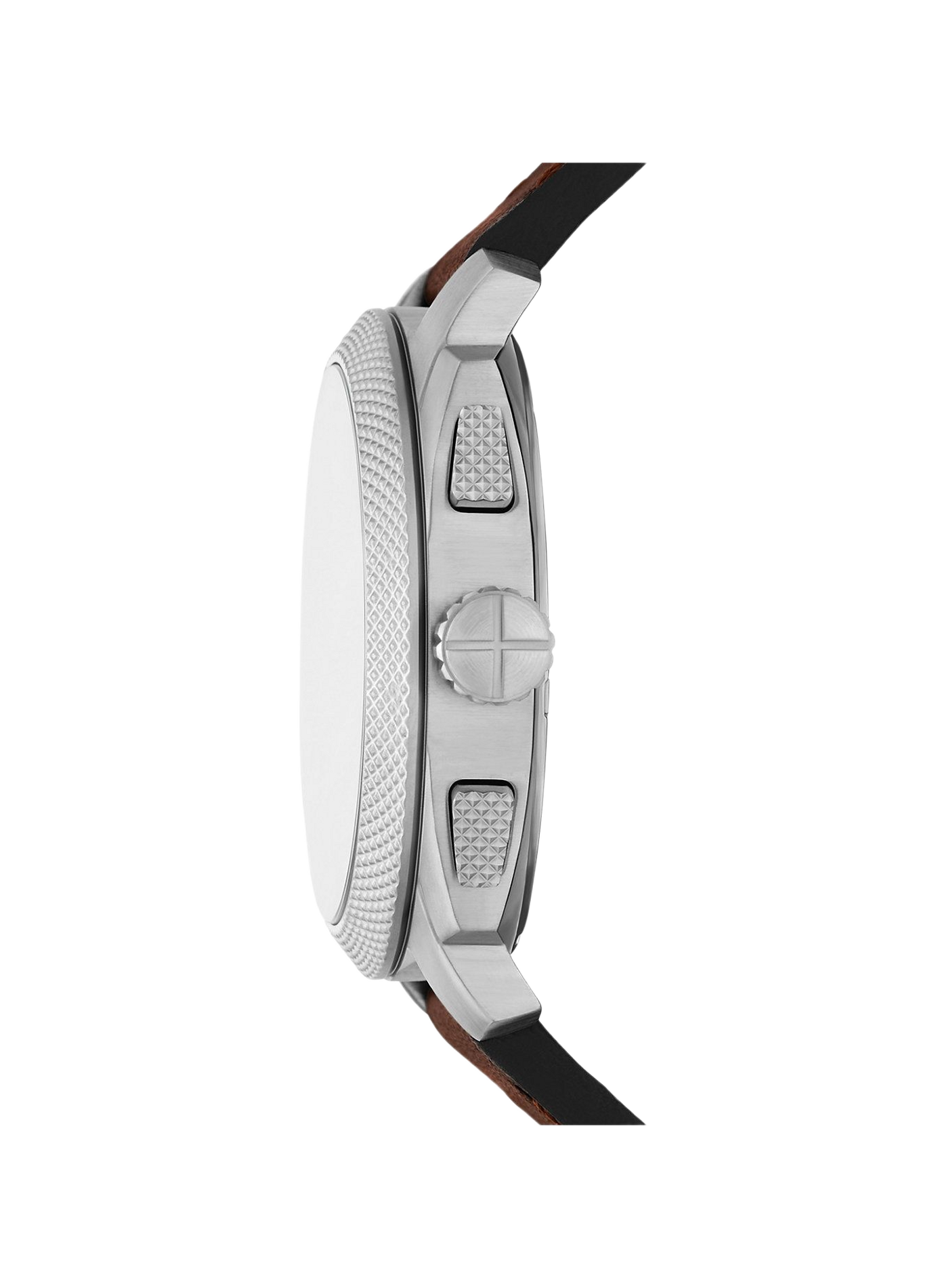 Montre Machine bracelet en cuir FOSSIL Vert