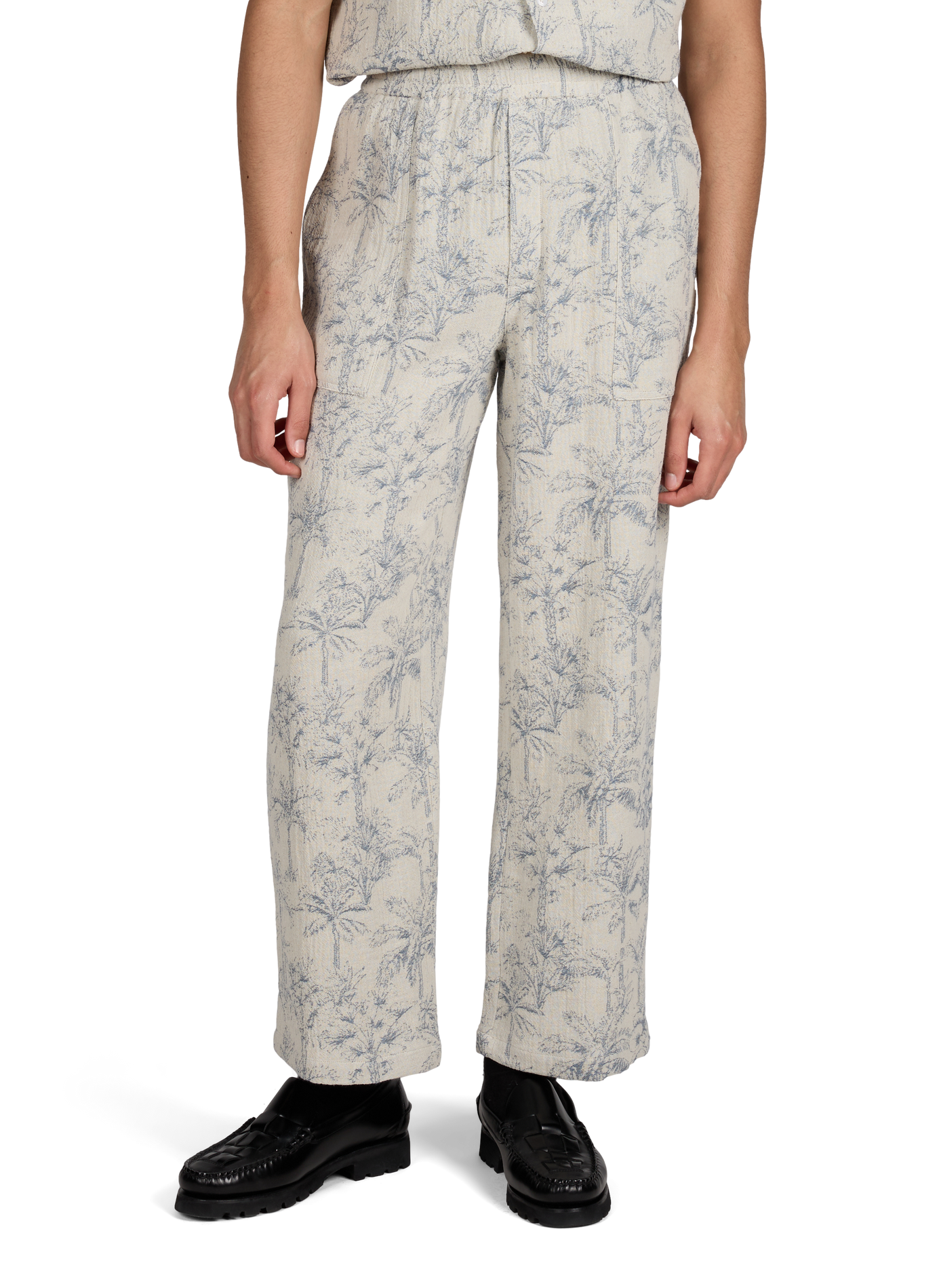 Printed Guignier Trousers MAISON LABICHE Blue