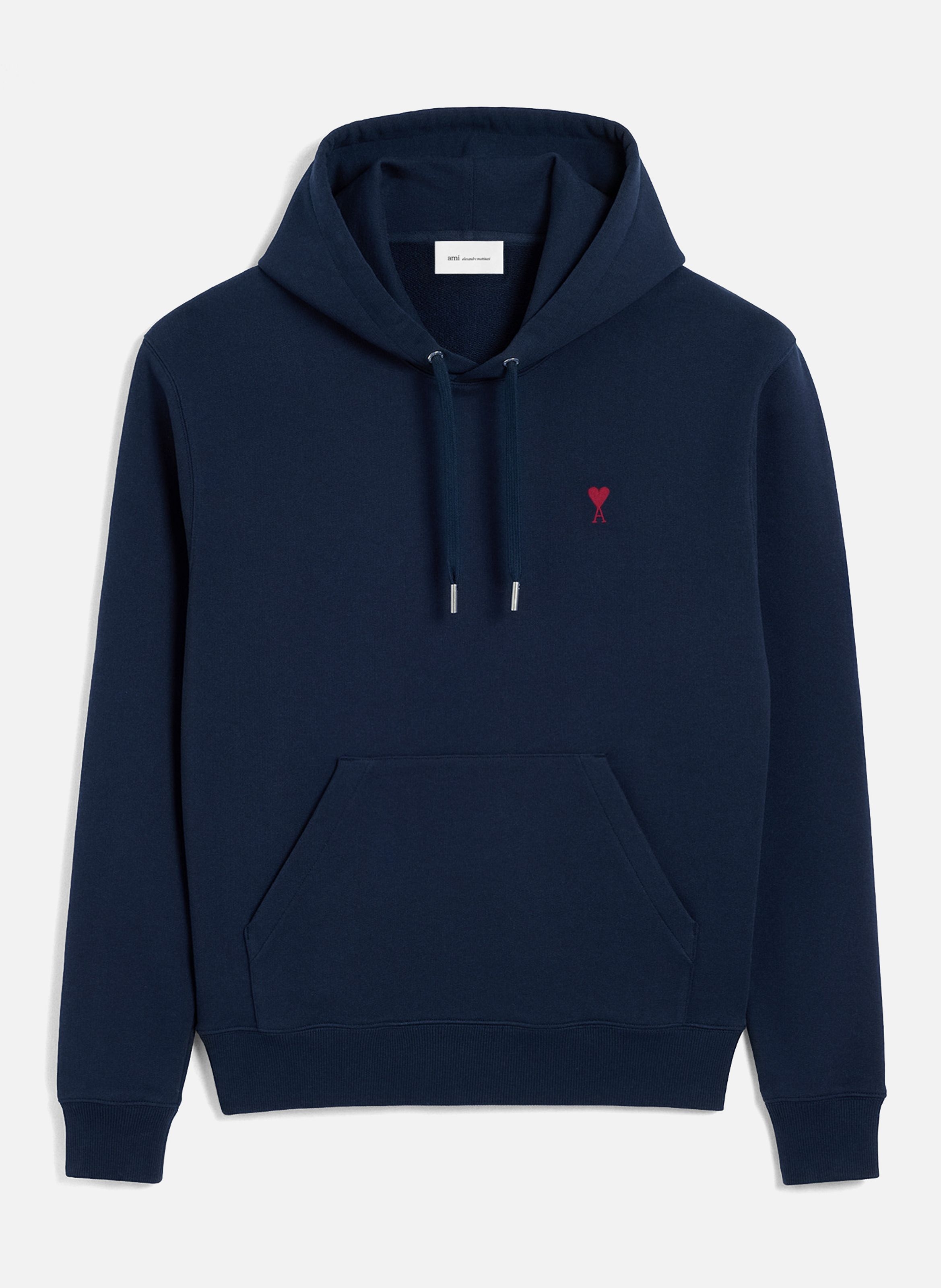 Hoodie Ami de Coeur Rouge unisexe AMI PARIS Bleu