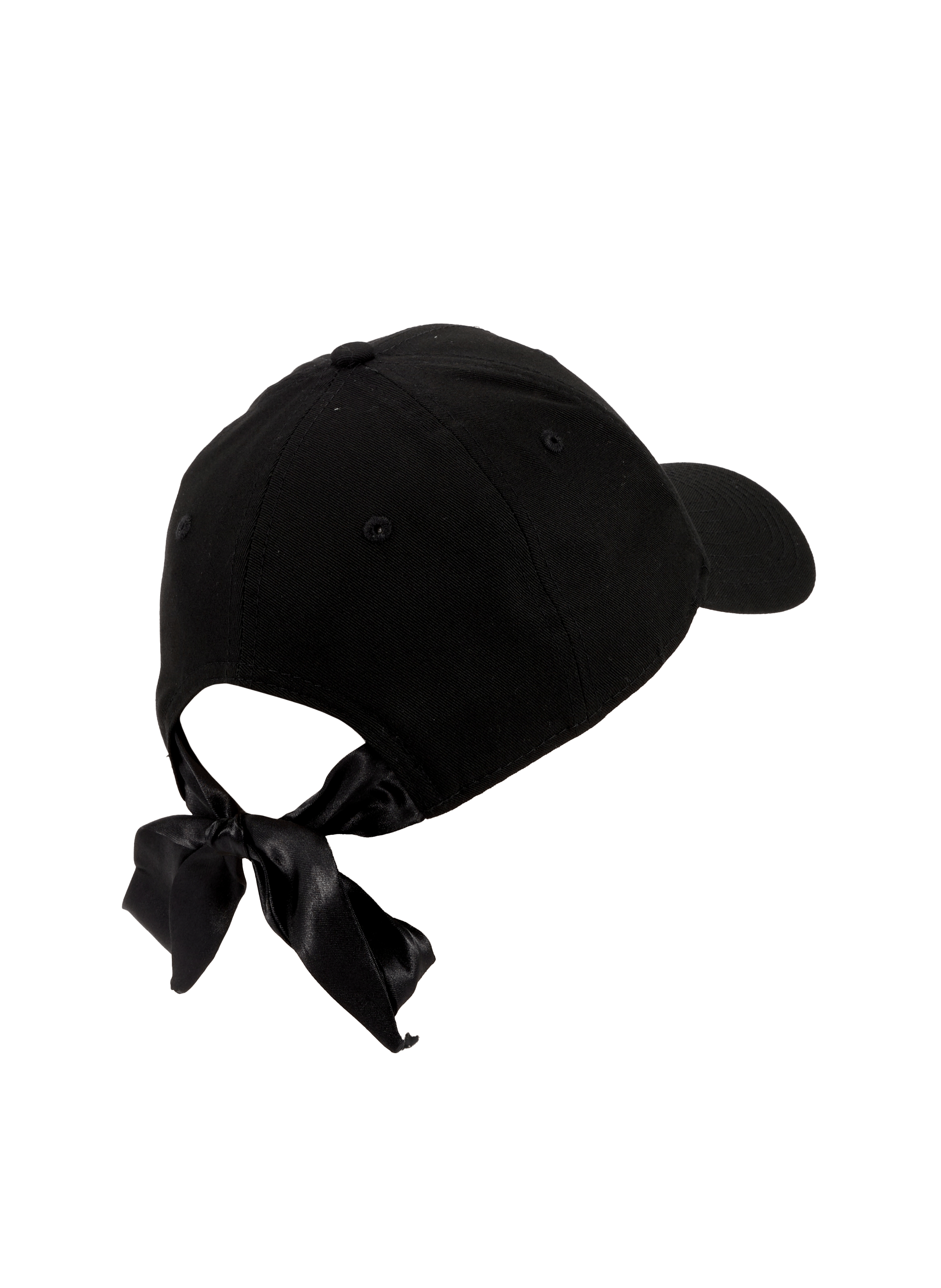 Tie-up cotton cap NEW ERA Black