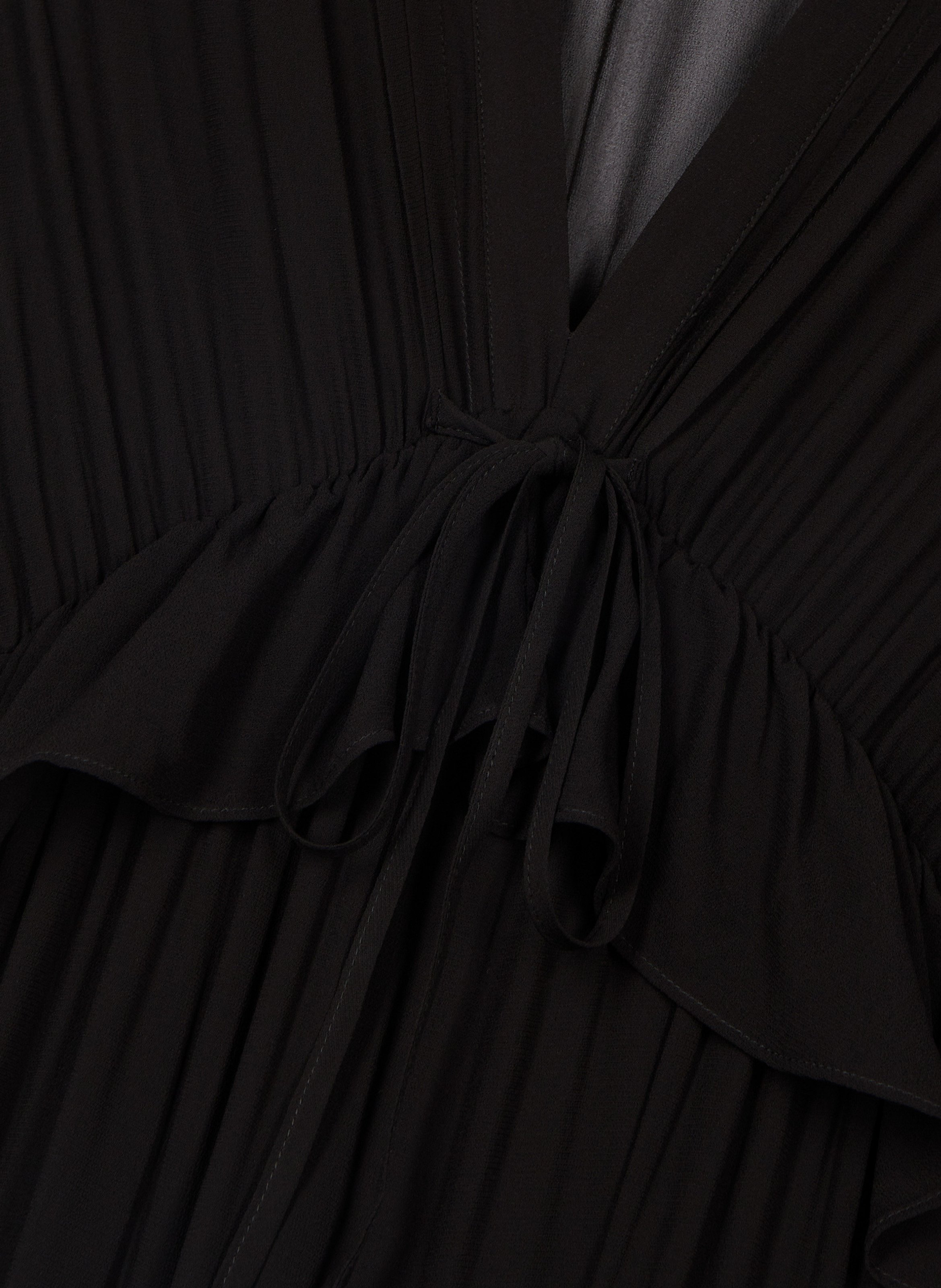 Robe longue volantée THE KOOPLES Noir