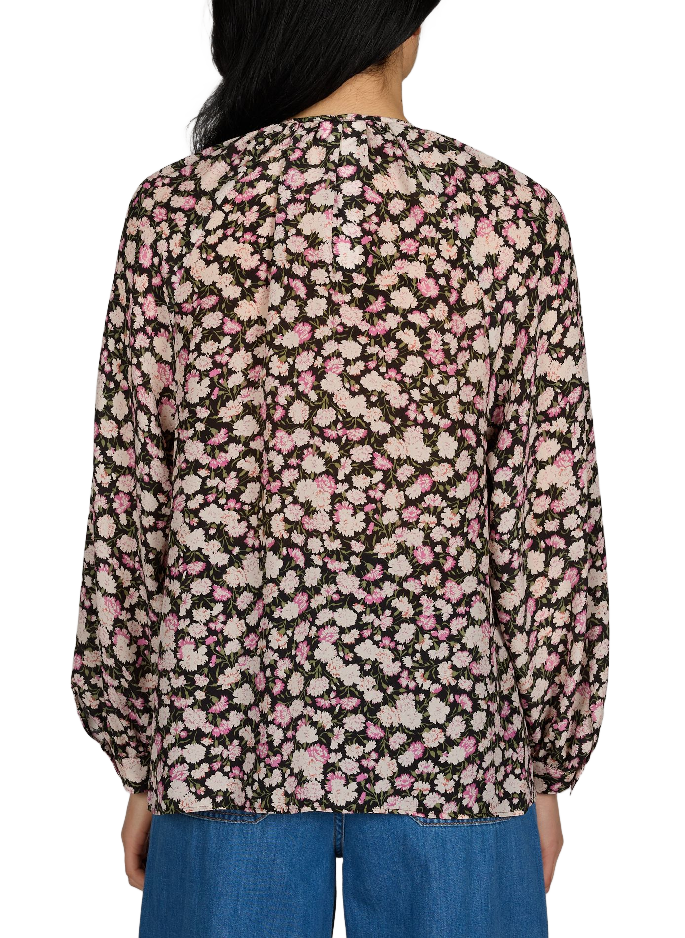 Silk floral shirt MAX MARA WEEK END Pink