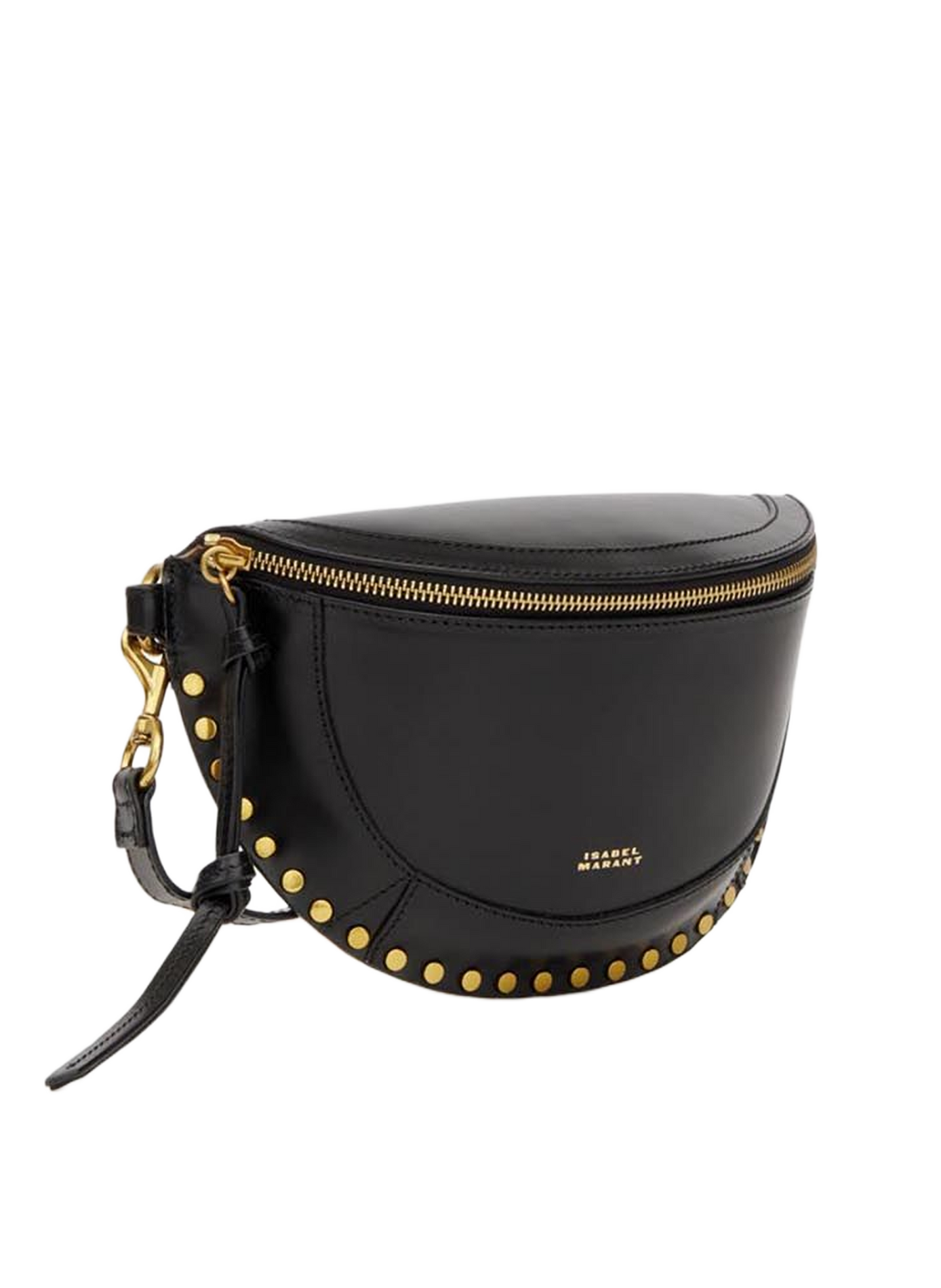 Skano calf leather bum bag ISABEL MARANT Black