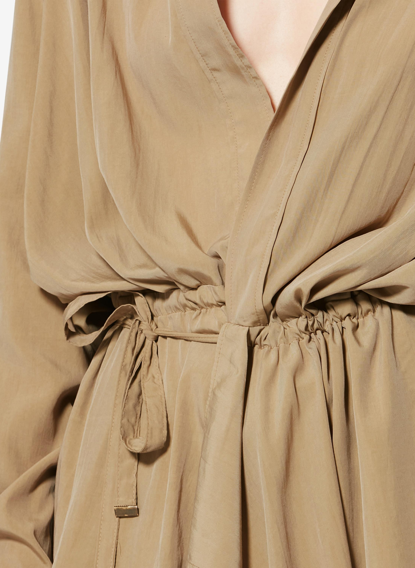 Lightweight Keren technical fabric jacket ISABEL MARANT Khaki