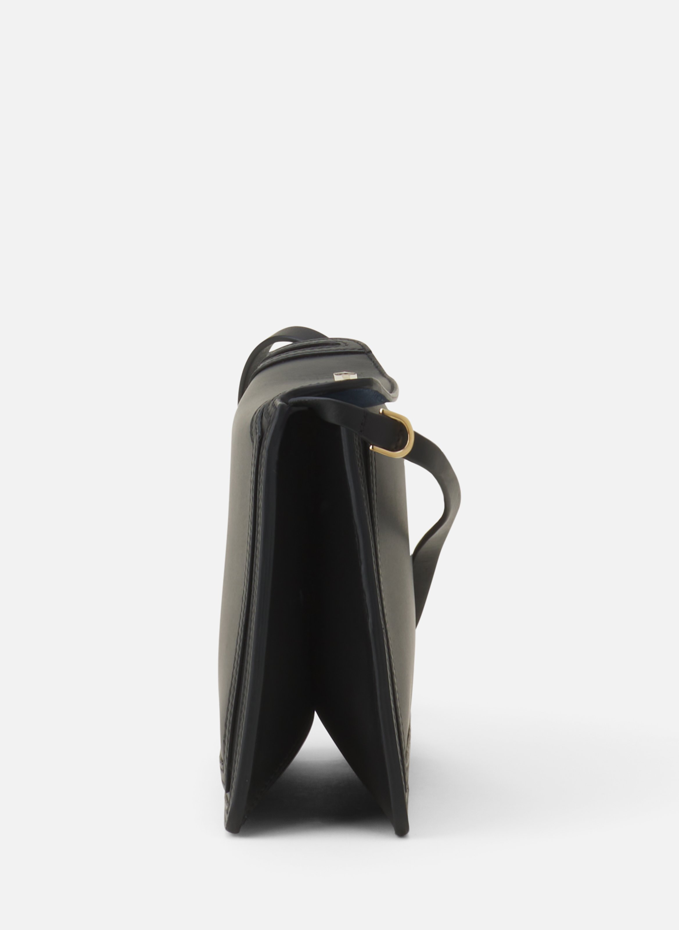 Sac compagnon 16  en cuir LANVIN Noir