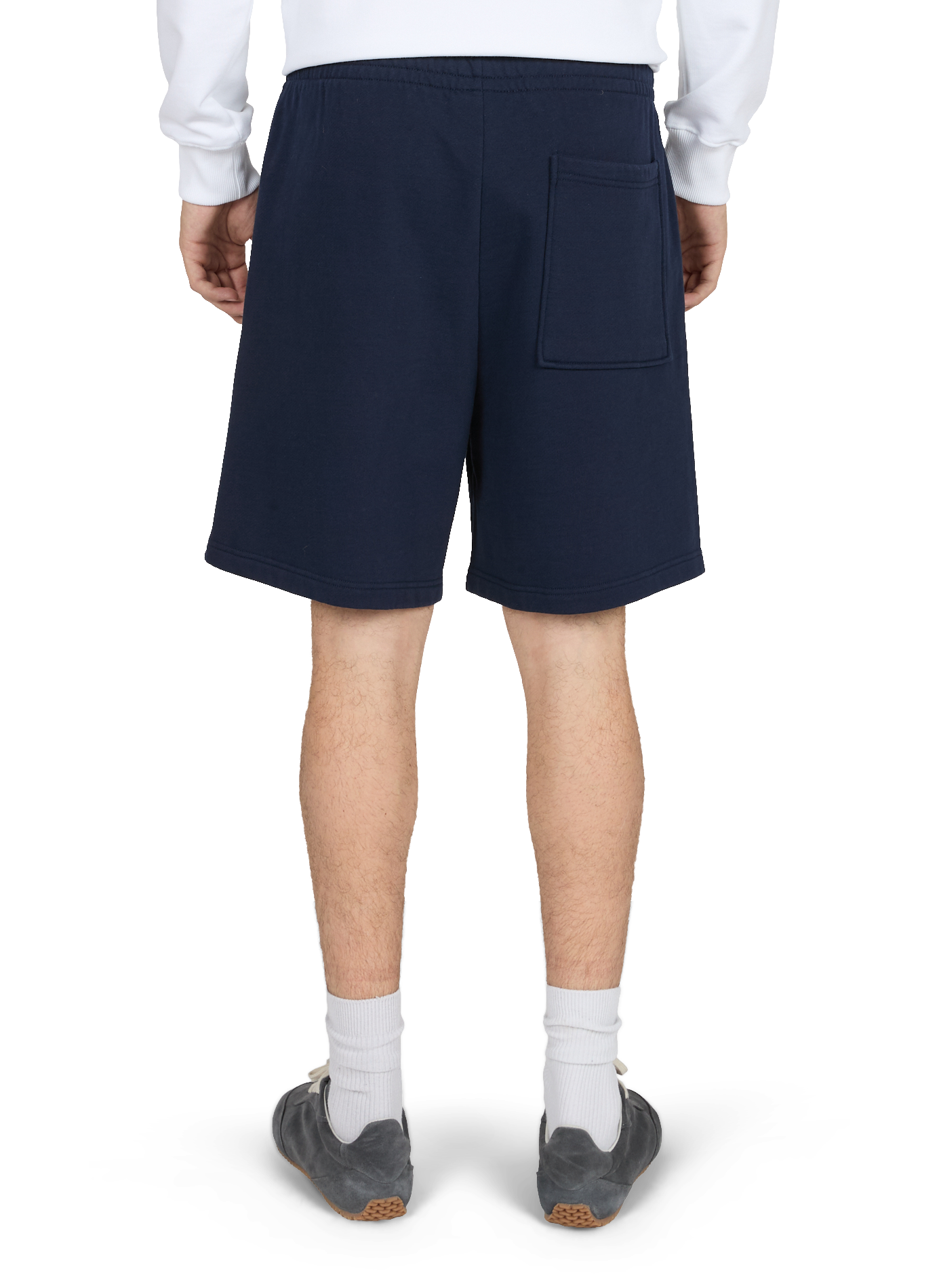 Cotton printed straight skirt DROLE DE MONSIEUR Blue