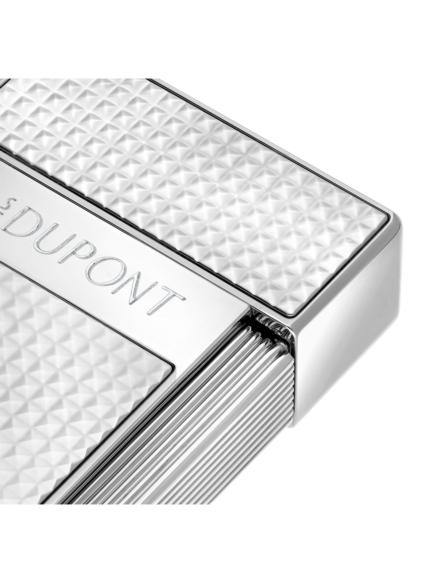 Briquet Biggy Pointe de diamant  S.T. DUPONT Argent
