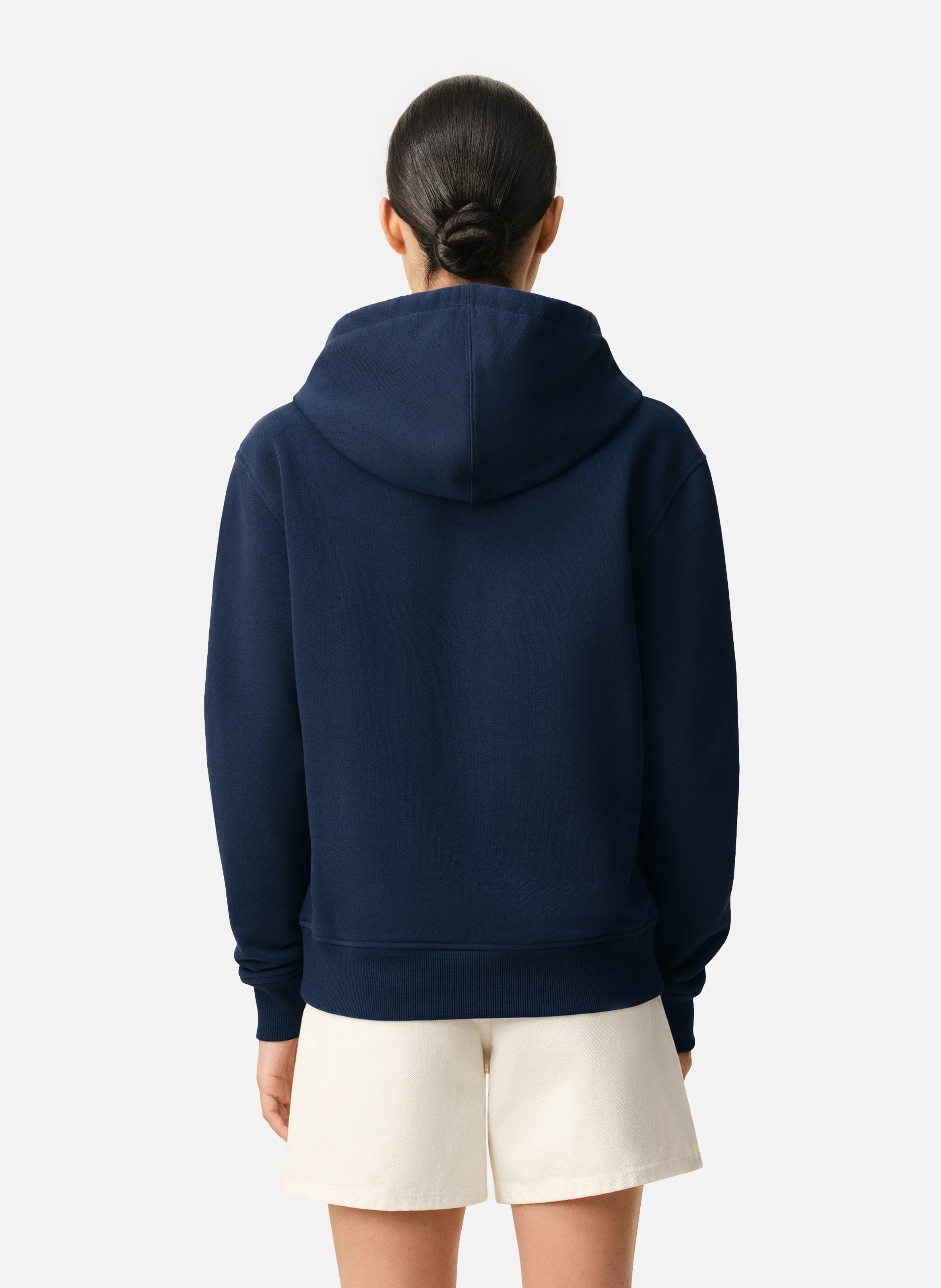 Hoodie zippé ami de coeur rouge unisexe AMI PARIS Bleu
