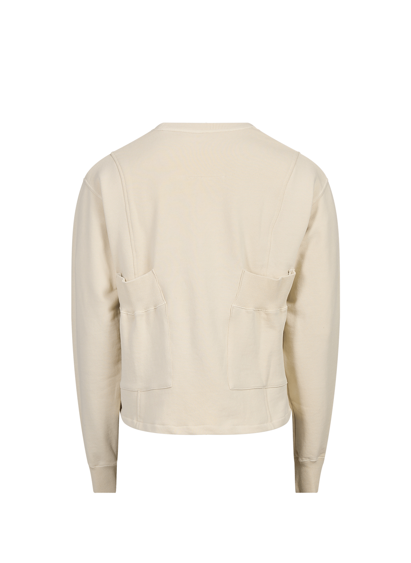 Bedruckter Baumwoll-Pullover WANSIE Beige