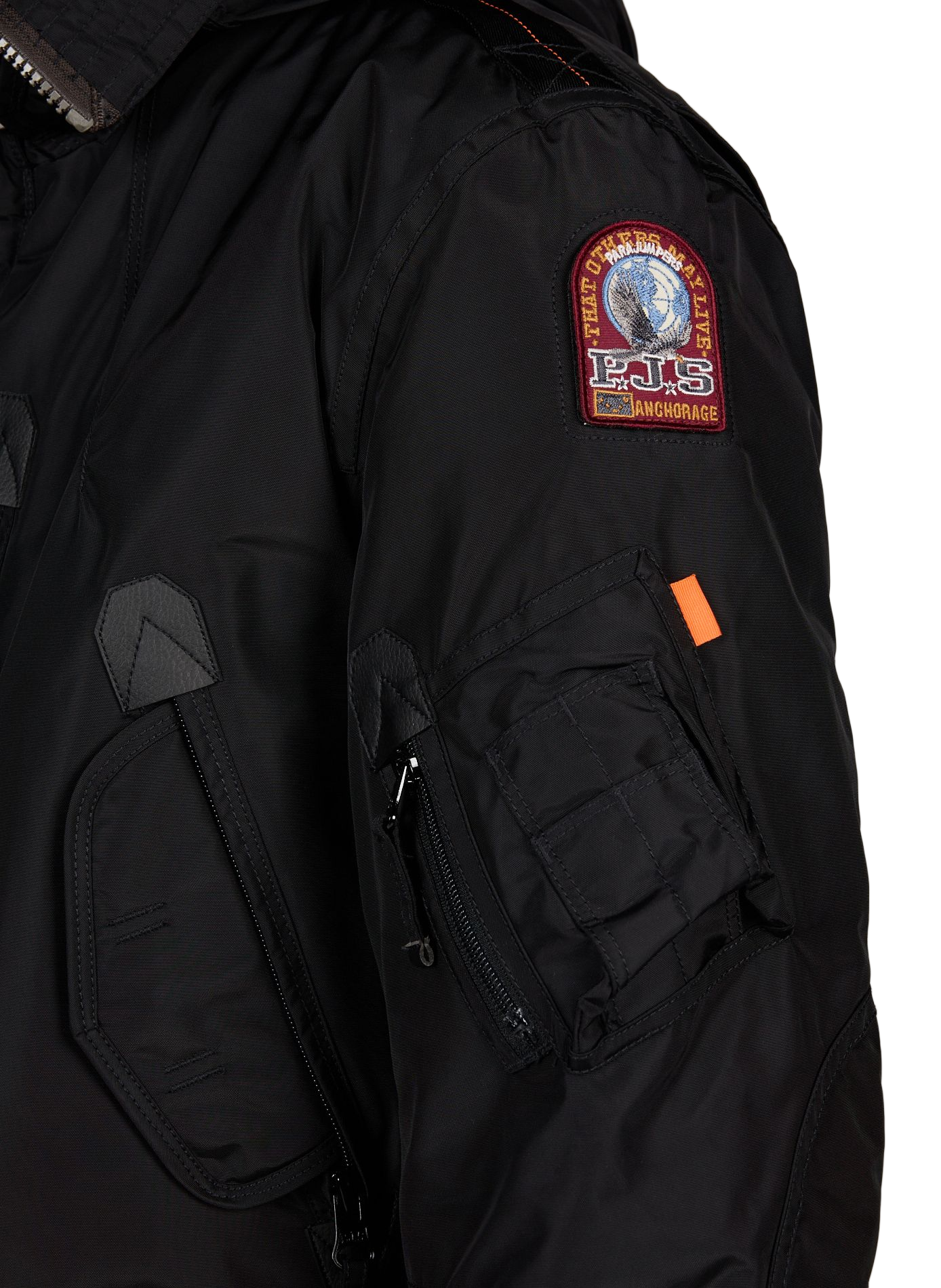 Parka Rechterhand met capuchon PARAJUMPERS Zwart