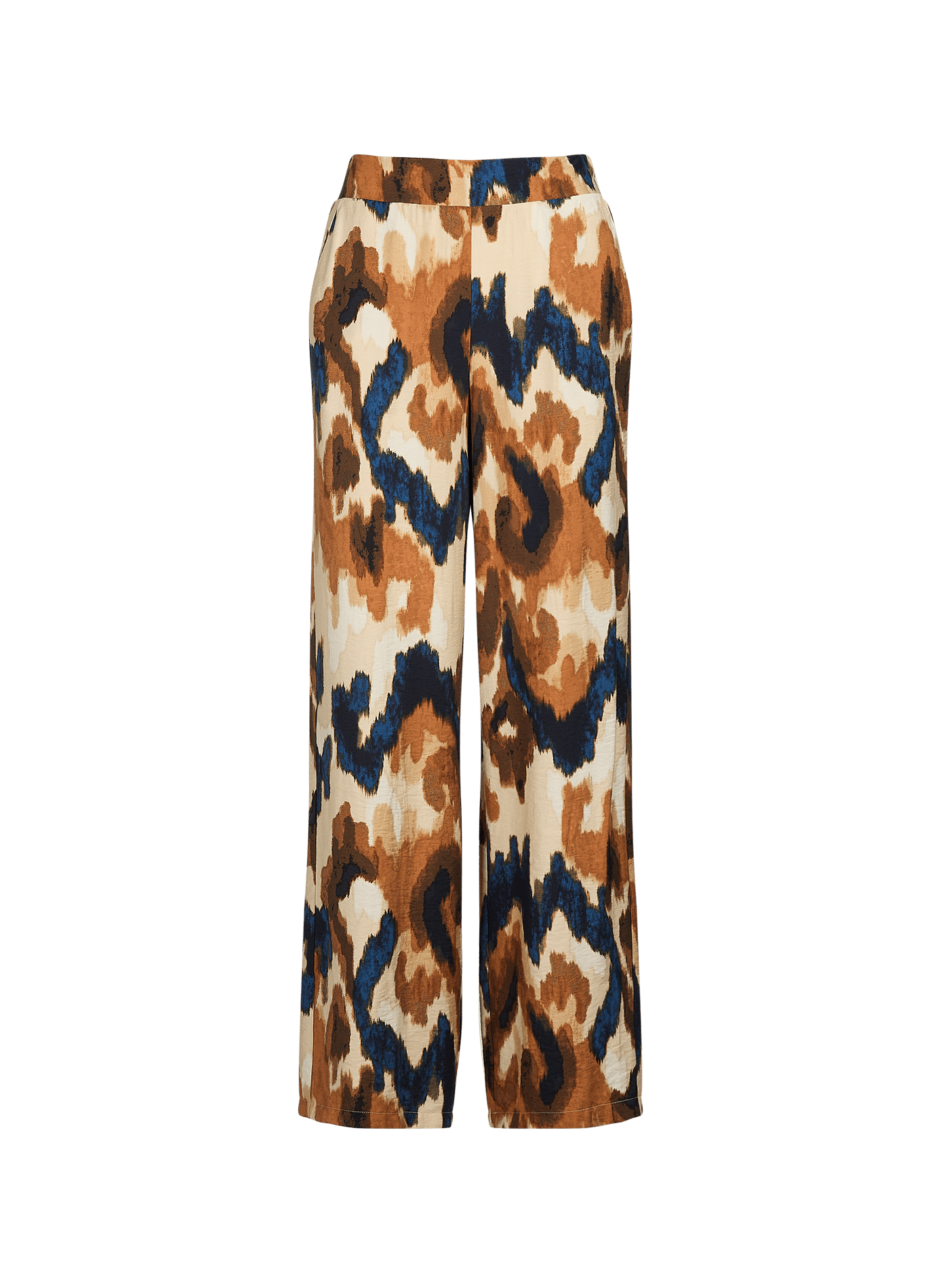 Pantalon ample Eva imprimé  VILA Marron